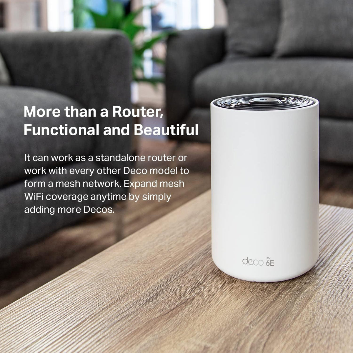TP-Link Deco XE75 AXE5400 Tri-Band WiFi 6E Mesh System, 2-Pack