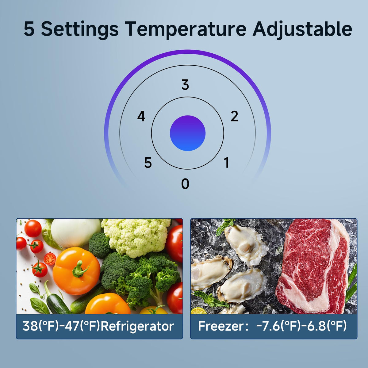 Apartment 7.1 Cu.Ft Refrigerator with Bottom Freezer Silver
