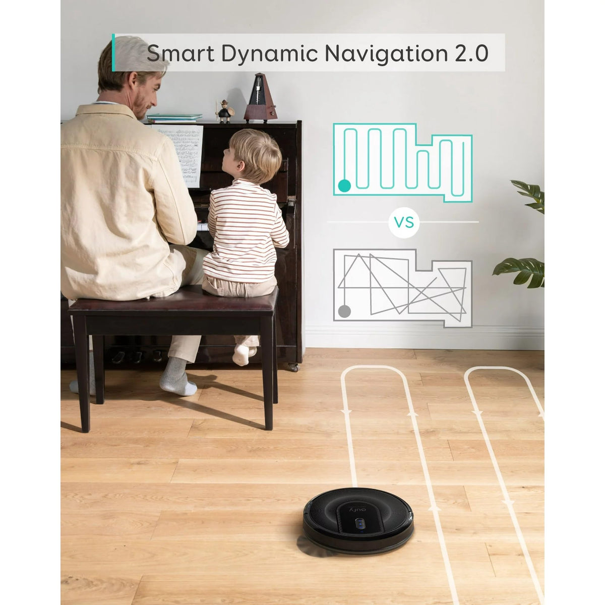 eufy Certified Like-New BoostIQ RoboVac 11S MAX Robot Vacuum Cleaner, Super-Thin, Powerful Suction, Quiet, Self-Charging, Cleans Hard Floors to Medium-Pile Carpets, Black (Renewed)