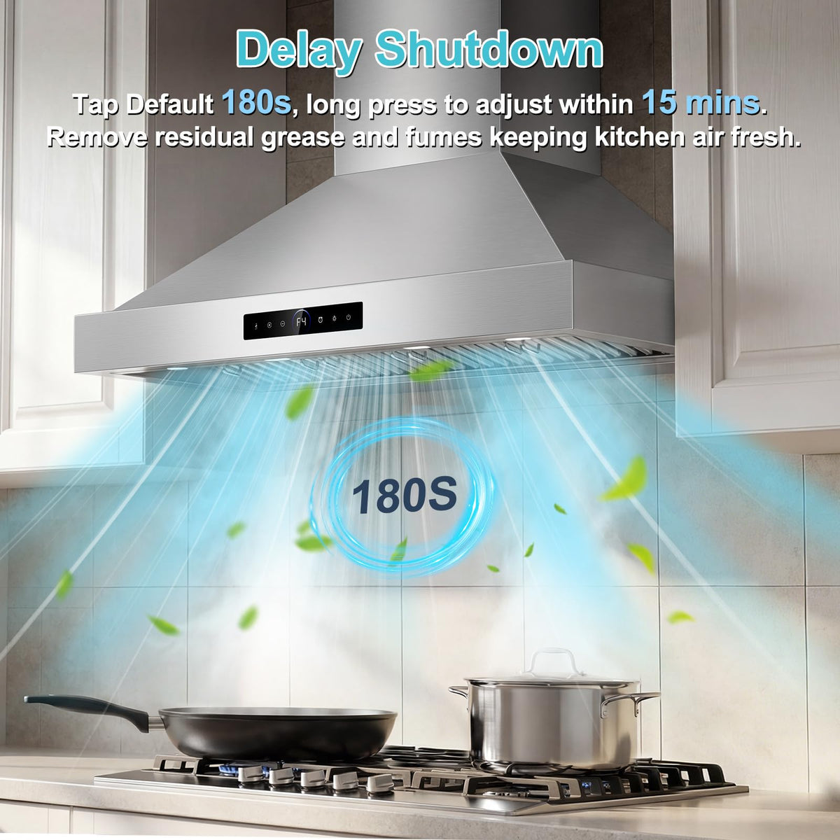 30 inch Under Cabinet Range Hood 1200 CFM Stainless Steel Vent Hoods