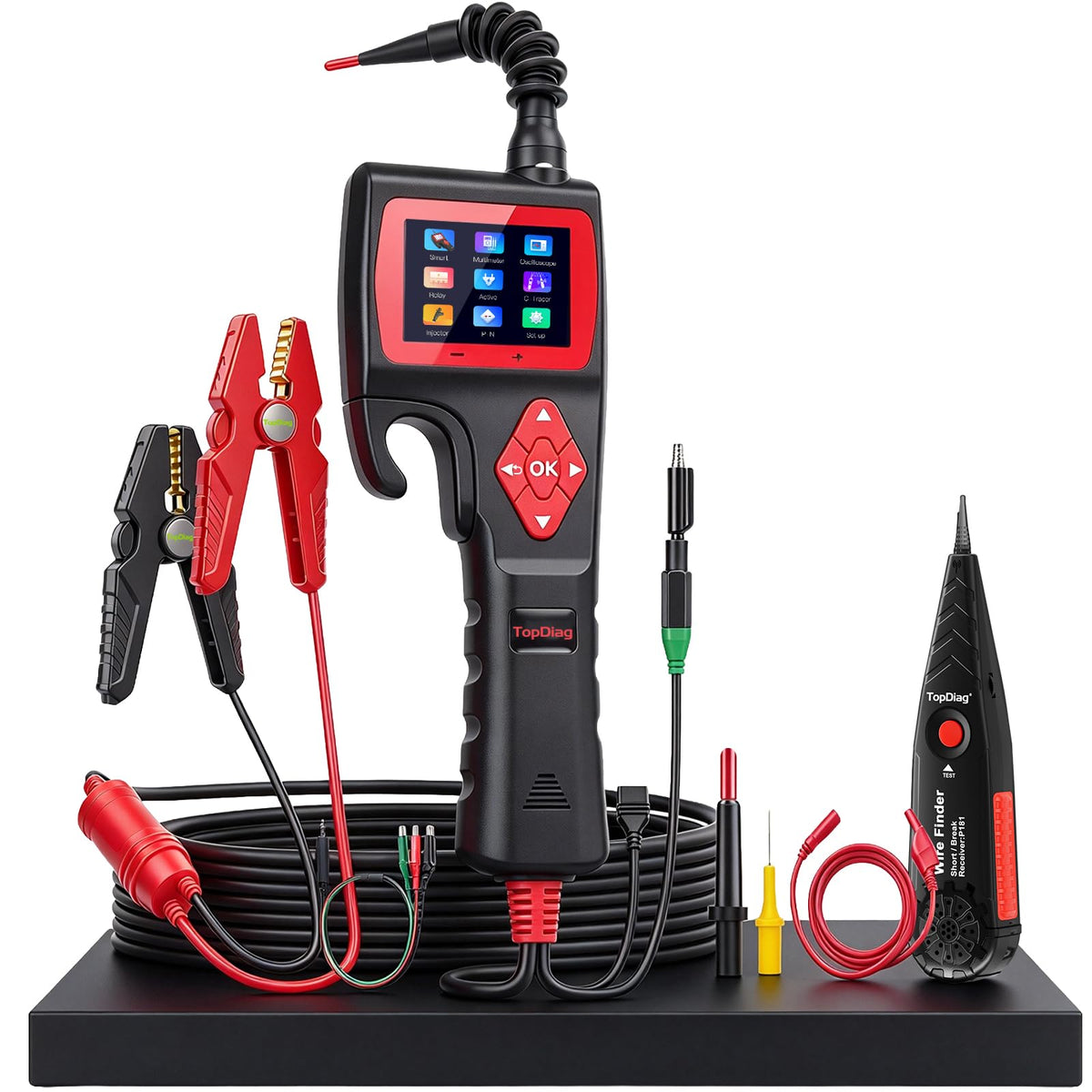 12V Test Light Automotive, Power Circuit Probe Kit, Car Fuse Tester, P60