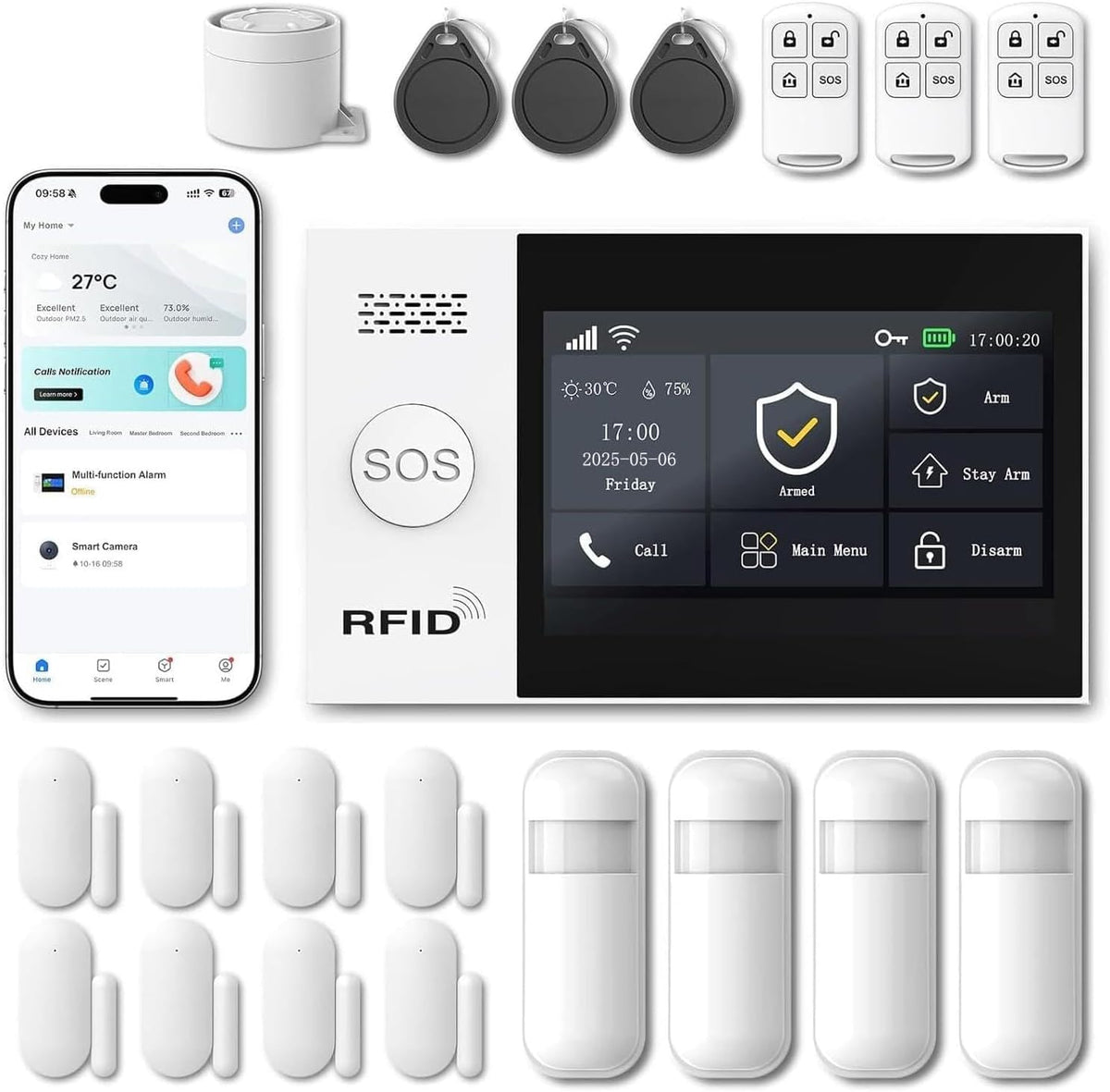 Alarm System for Home SecurityAlarm System for Home Security (21PCS)