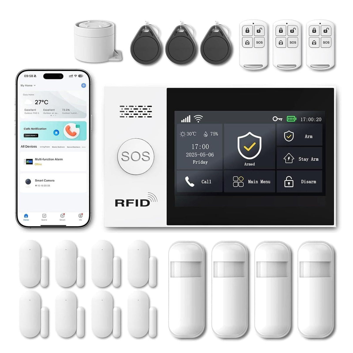 Alarm System for Home SecurityAlarm System for Home Security (21PCS)