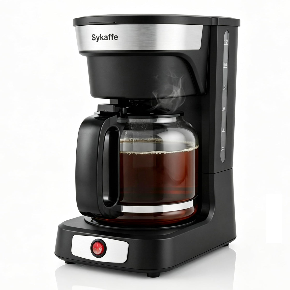 Single Serve Coffee Maker, KCup & Ground Coffee, 6-14 Oz Brew Sizes