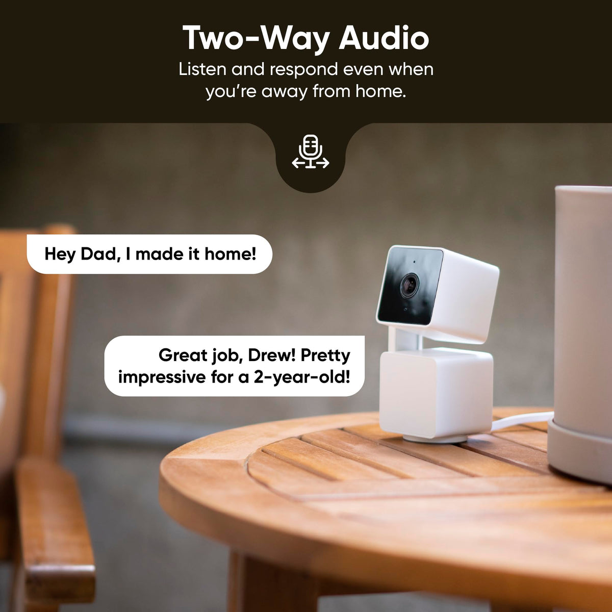 WYZE Cam Pan v3, Indoor/Outdoor Security Camera with 360° Pan/Tilt/Zoom