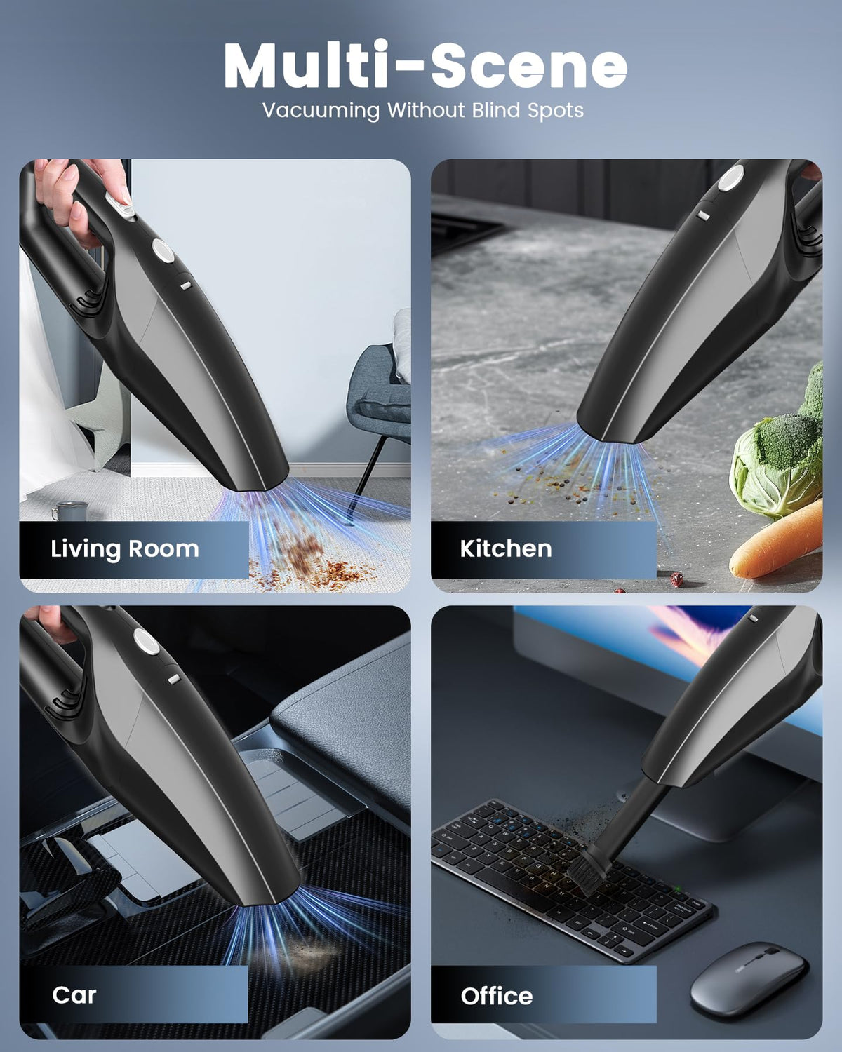 Handheld Vacuum Cordless, car Vacuum Portable Cordless