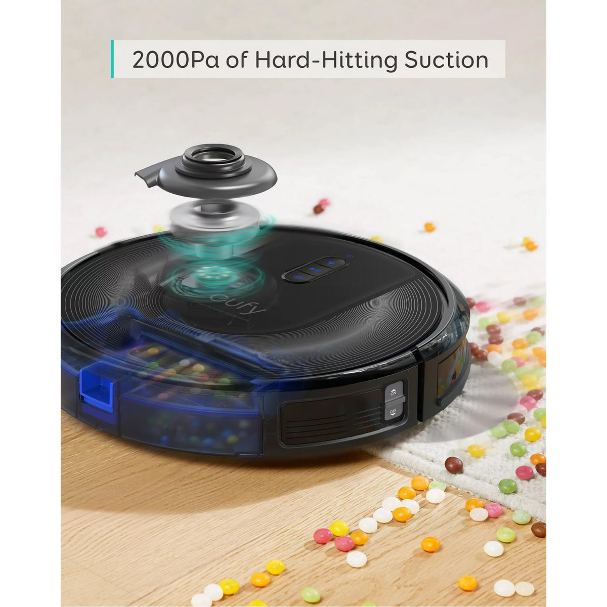 eufy Certified Like-New BoostIQ RoboVac 11S MAX Robot Vacuum Cleaner, Super-Thin, Powerful Suction, Quiet, Self-Charging, Cleans Hard Floors to Medium-Pile Carpets, Black (Renewed)
