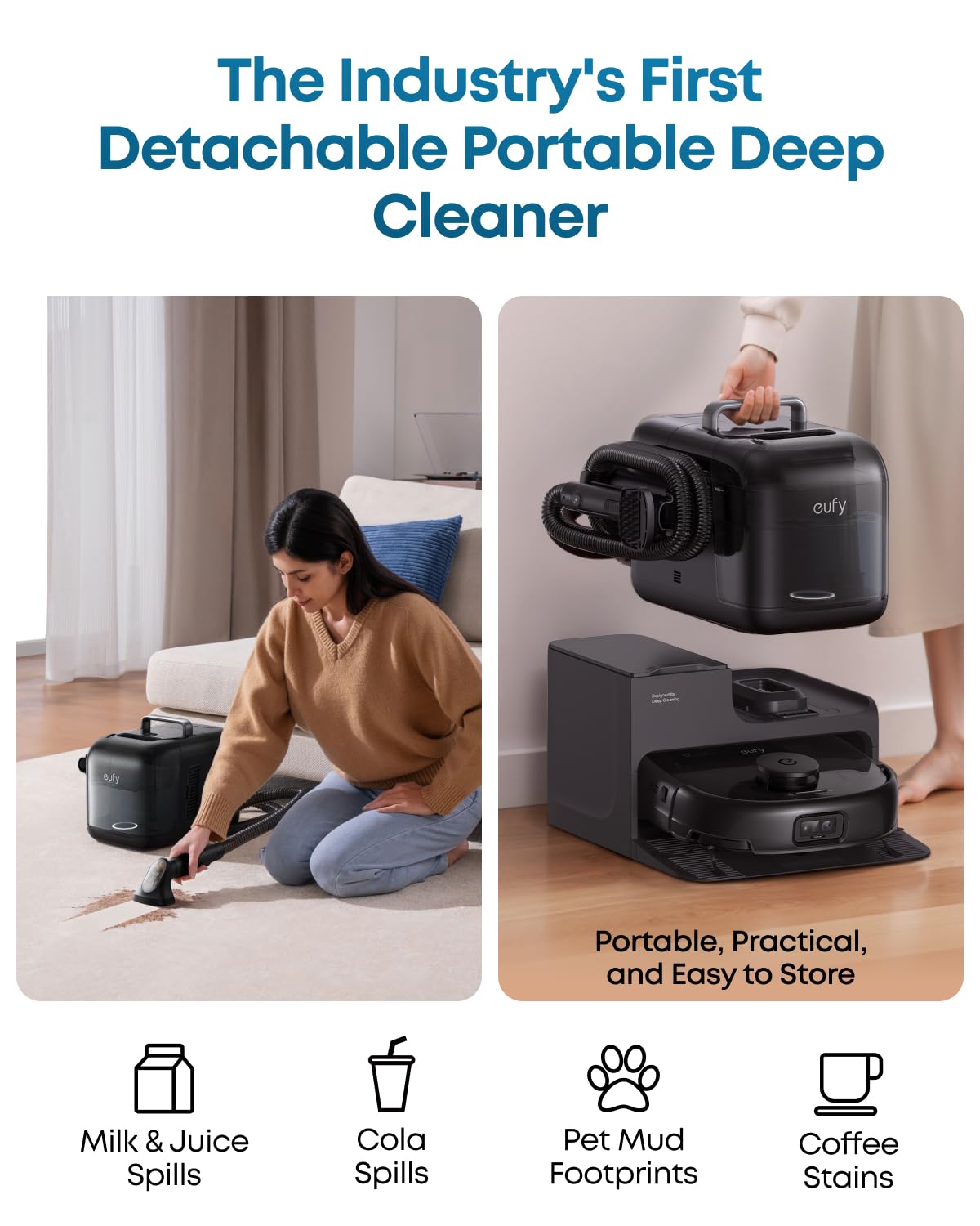 eufy Certified Like-New BoostIQ RoboVac 11S MAX Robot Vacuum Cleaner, Super-Thin, Powerful Suction, Quiet, Self-Charging, Cleans Hard Floors to Medium-Pile Carpets, Black (Renewed)