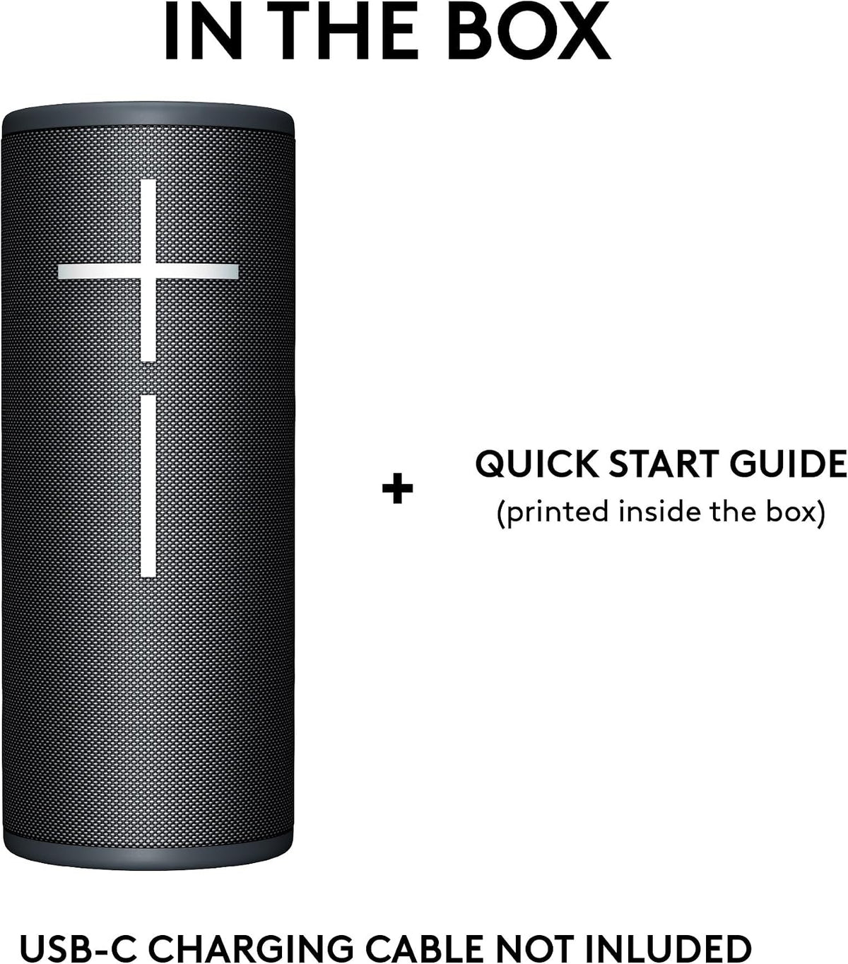 Ultimate Ears Boom 4 Portable Bluetooth Speaker, Waterproof - Black