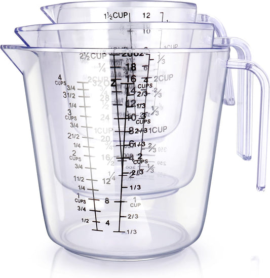 -BINGBING- Measuring Cups Set, Liquid Measuring Cups For 3 For Kitchen