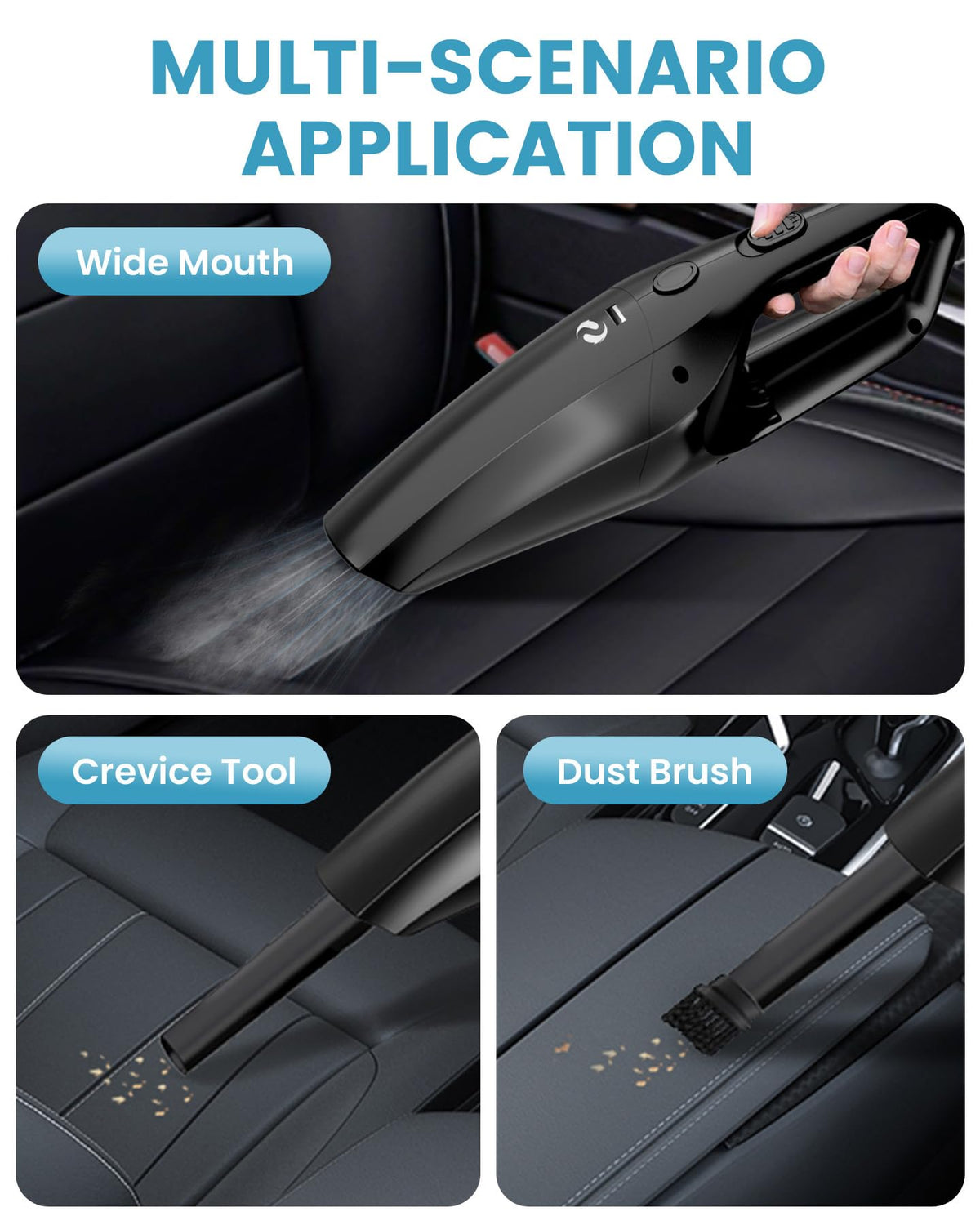 Handheld Vacuum Cordless, car Vacuum Portable Cordless
