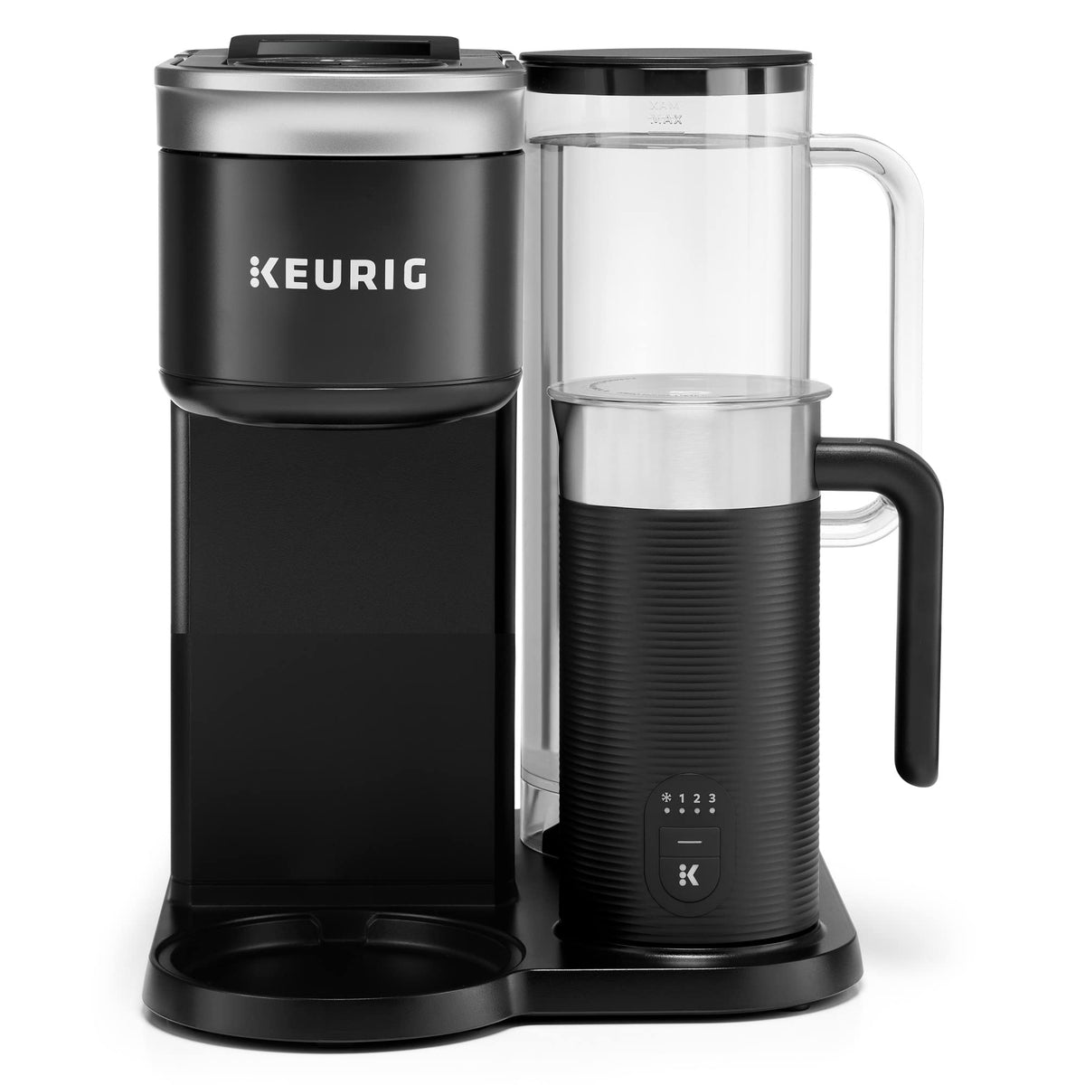 Keurig K-Cafe Single-Serve K-Cup Coffee Maker, Dark Charcoal