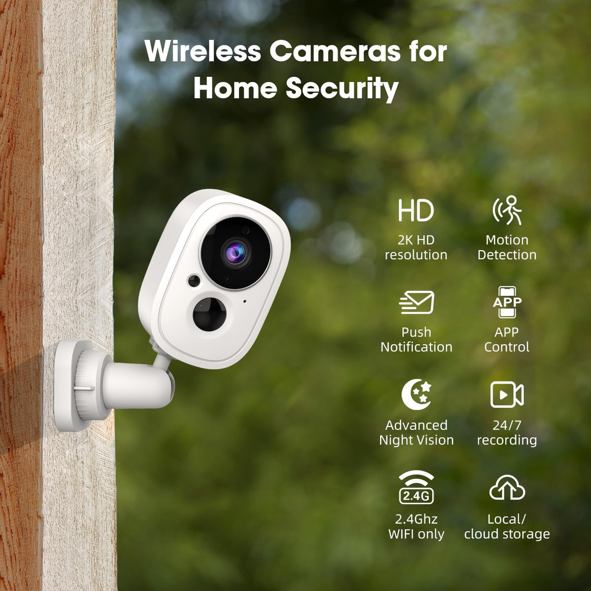LWOHSI A103F Home Security Alarm System with 2MP Security Camera