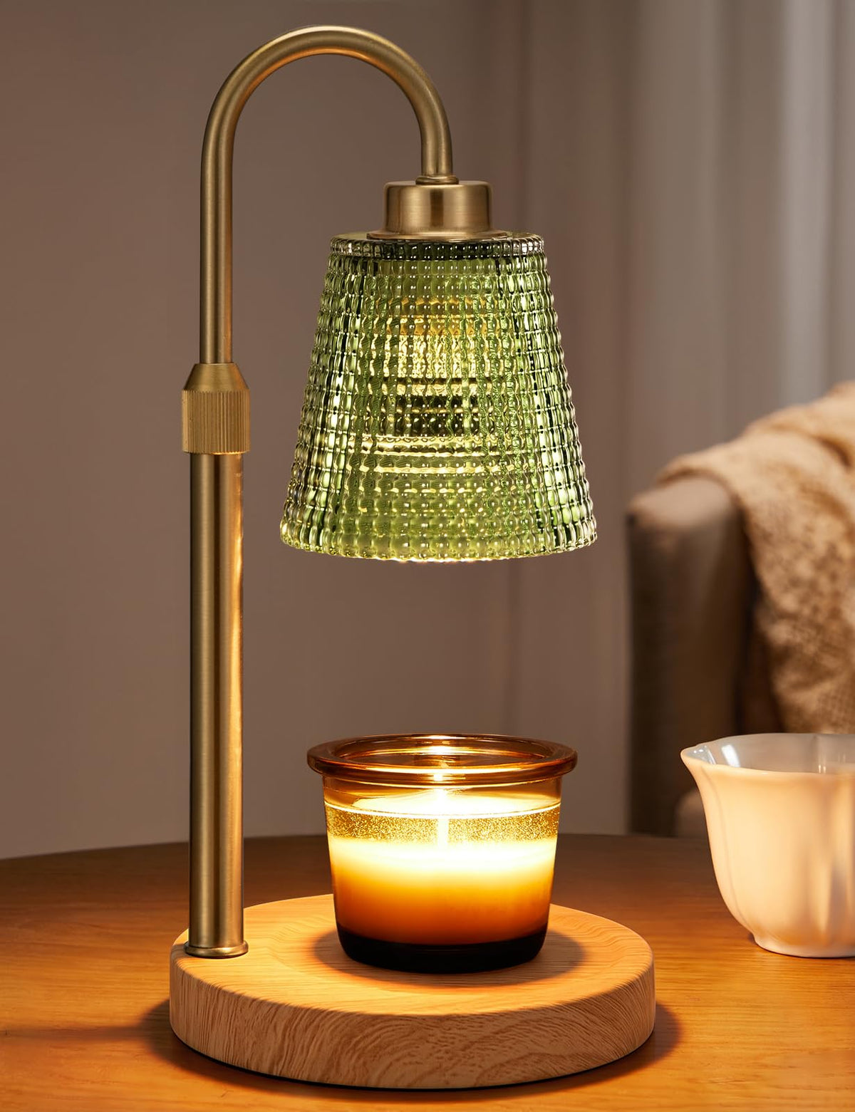 Innqoo Candle Warmer Lamp with Timer Home Decor Birthday Gifts for Women