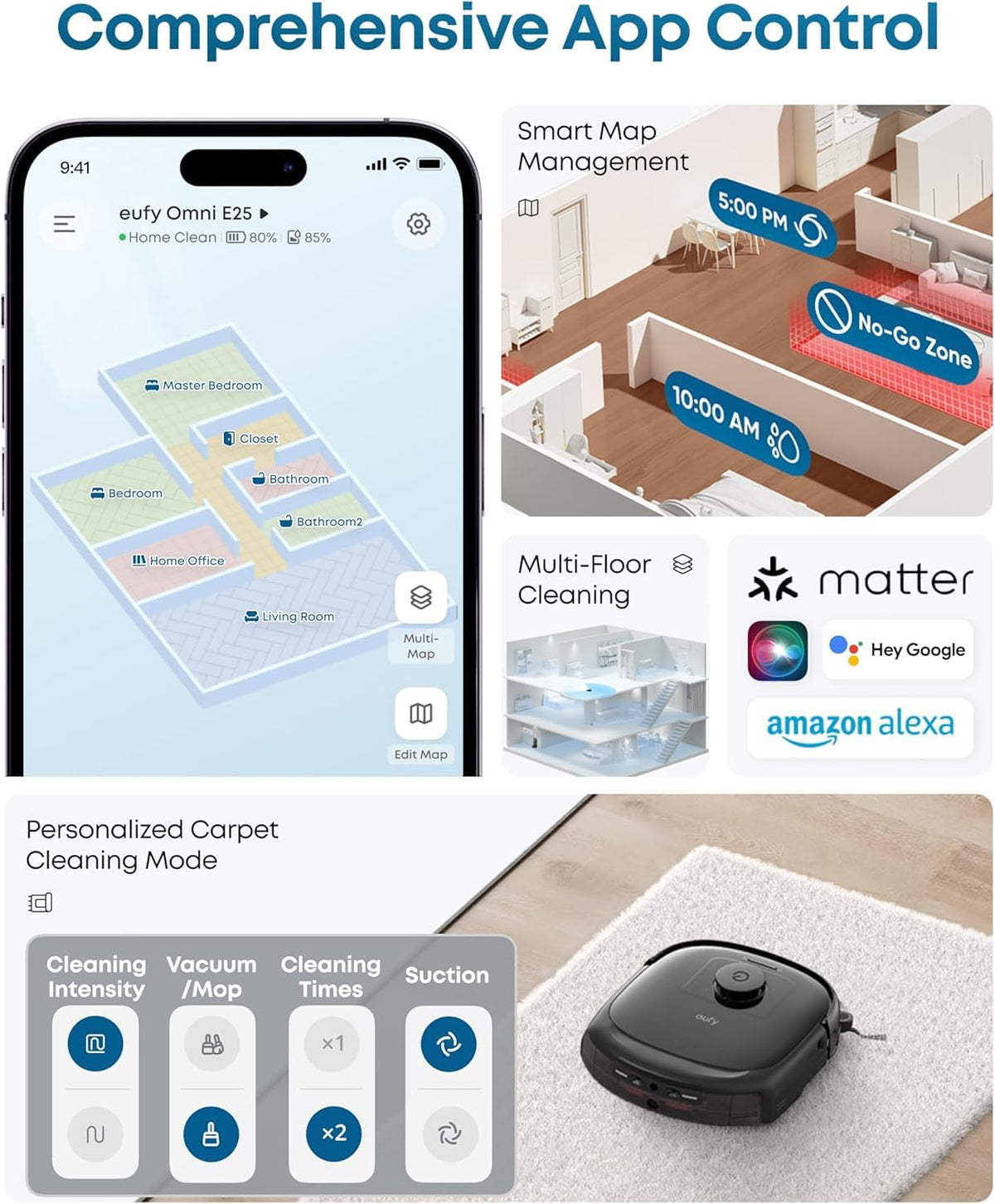 eufy Certified Like-New BoostIQ RoboVac 11S MAX Robot Vacuum Cleaner, Super-Thin, Powerful Suction, Quiet, Self-Charging, Cleans Hard Floors to Medium-Pile Carpets, Black (Renewed)