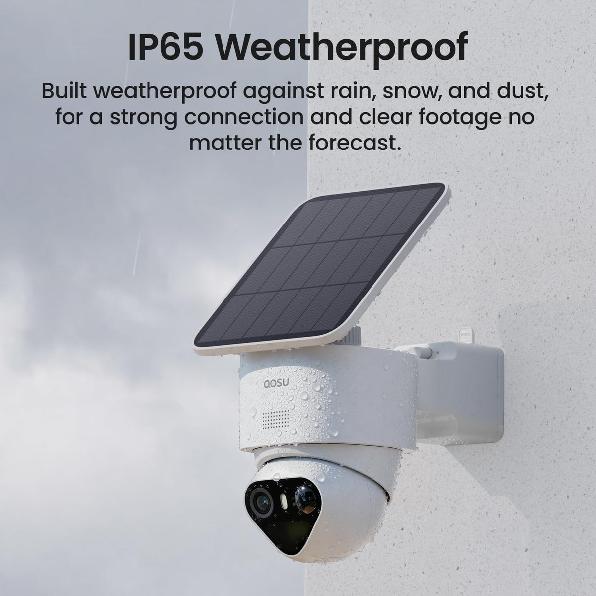 aosu T2 Ultra 4K Camera for Home Security, 2 Cam Kit,TrueColor Night Vision