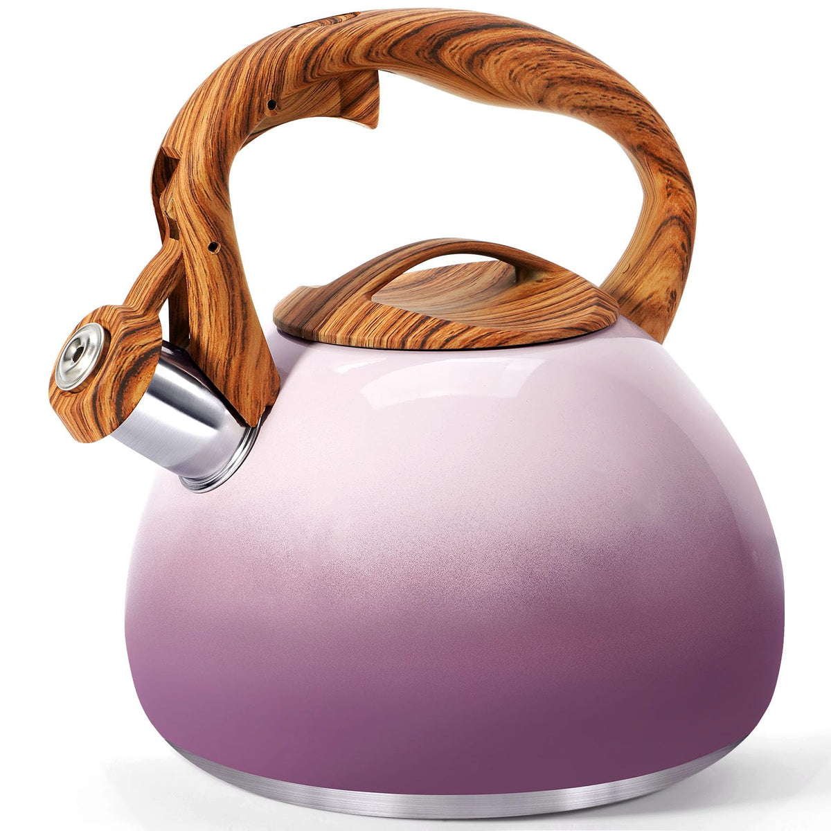 GGC Whistling Tea Kettle for Stove Top, 3.2QT/3L Stainless Steel Tea Kettle