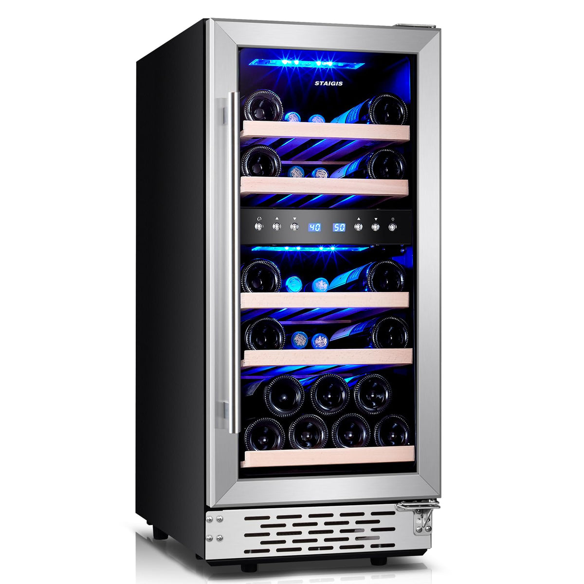 24inch Beverage Refrigerator,180 Cans Beverage Fridge Under Counter