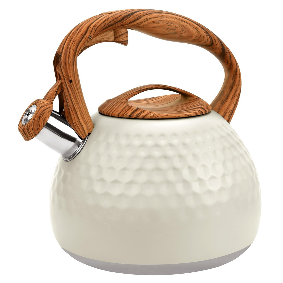 GGC Whistling Tea Kettle for Stove Top, 3.2QT/3L Stainless Steel Tea Kettle
