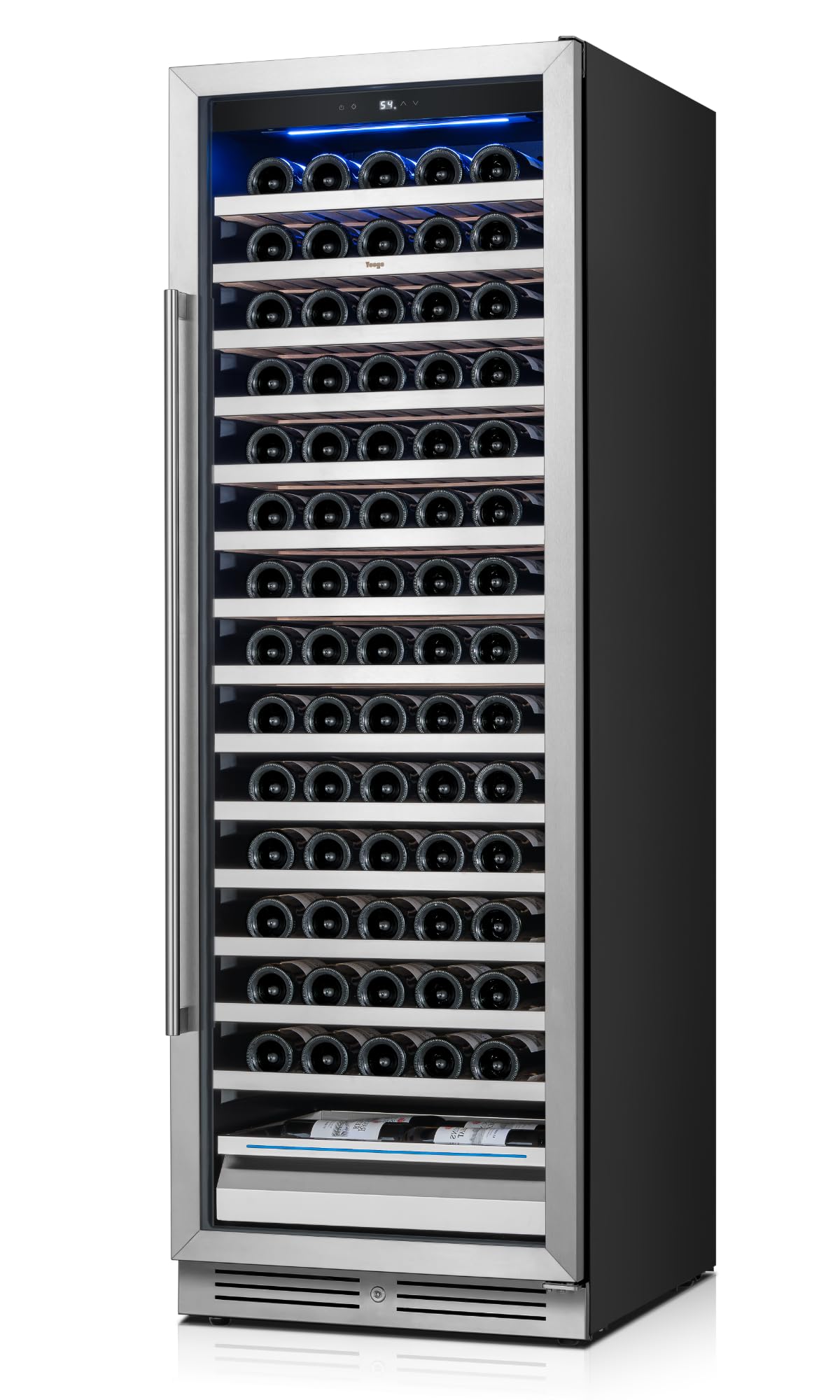 Yeego 24 Inch Dual Zone Wine Fridge with 52 Bottle