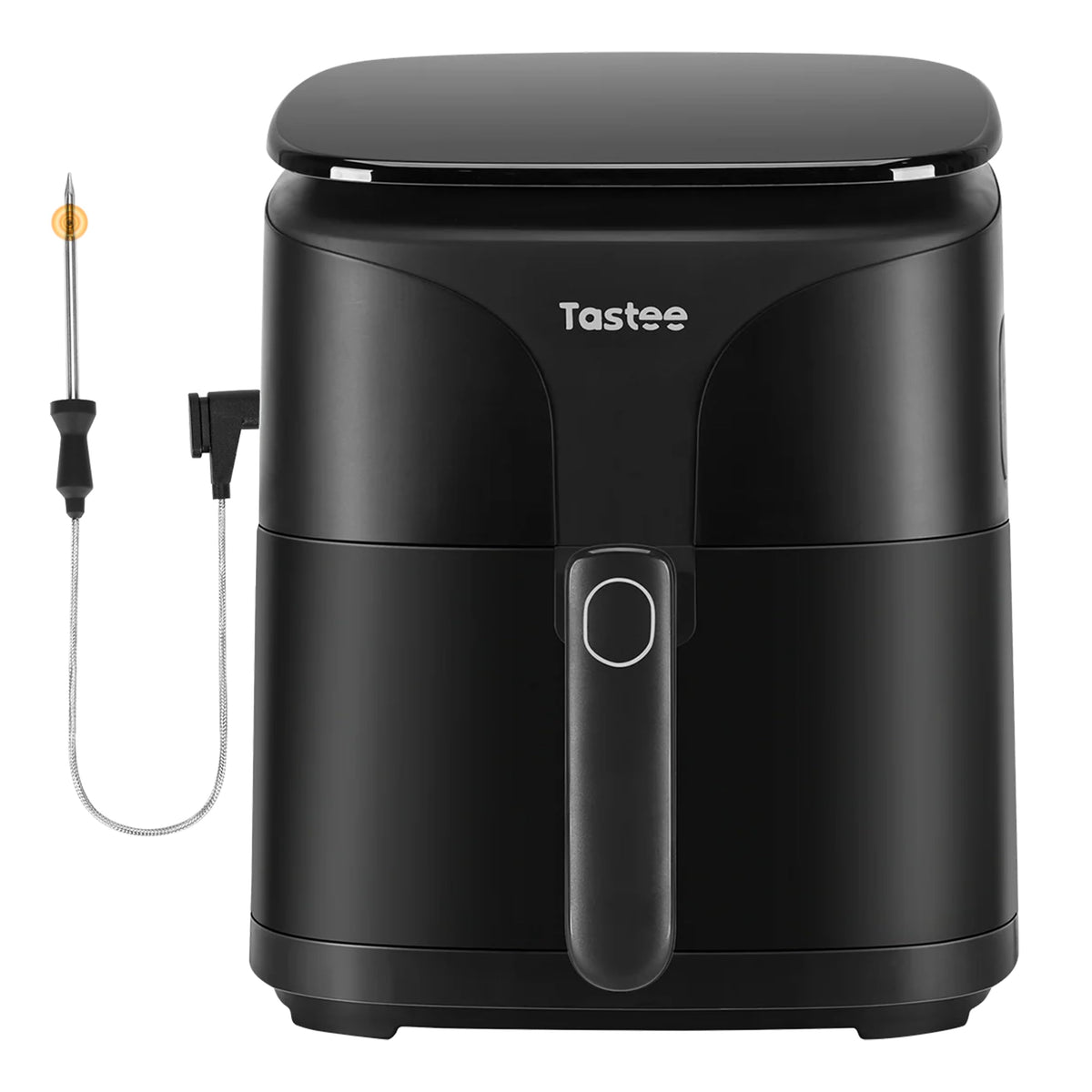 Tastee Ceramic Air Fryer, 8-in-1 Compact 5.5QT AirFryers, 450°F Digital Airfryer Dehydrator with Smart Probe, 24 Presets One-touch Cooking, In-app Recipes with Window, Dishwasher-safe & Non-stick