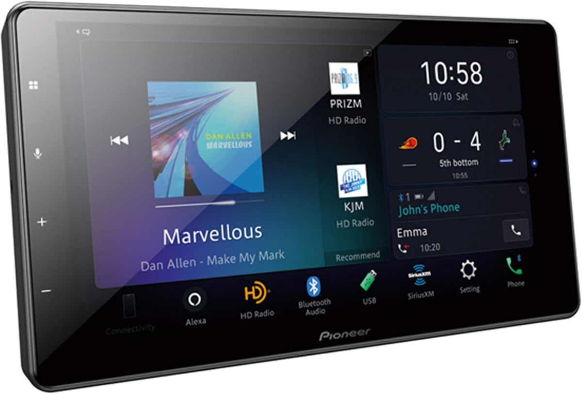 DMH-WC6600NEX - Modular Multimedia Receiver with 9" HD Capacitive Touch Display