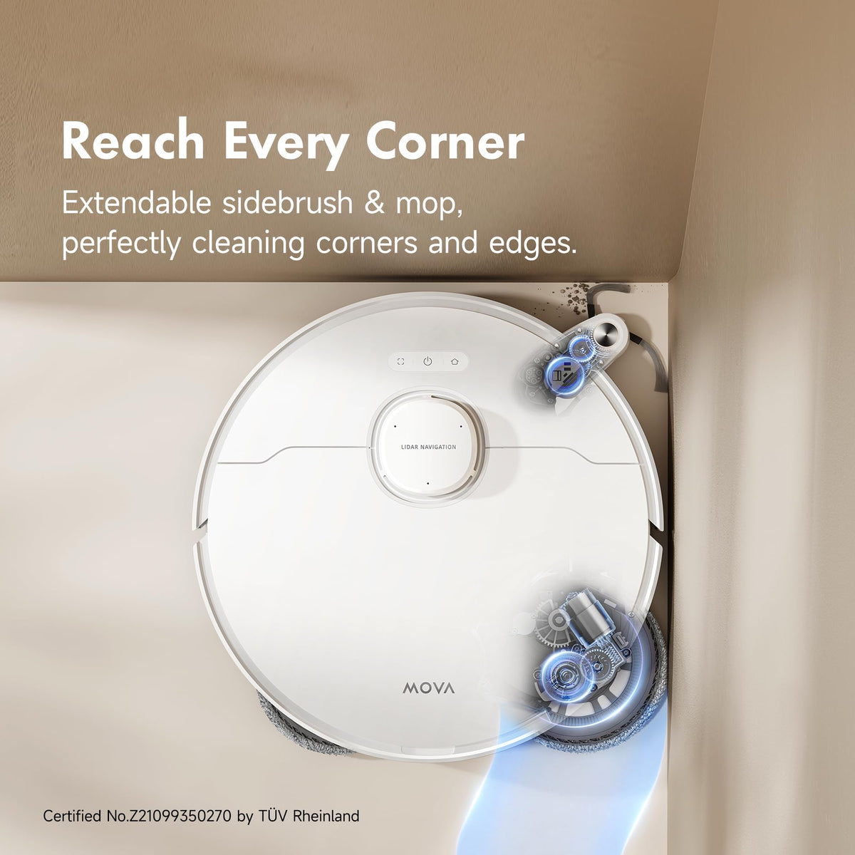 MOVA P10 Pro Ultra Gen 2 Robot Vacuum and Mop 26000Pa Suction 2026 Upgraded