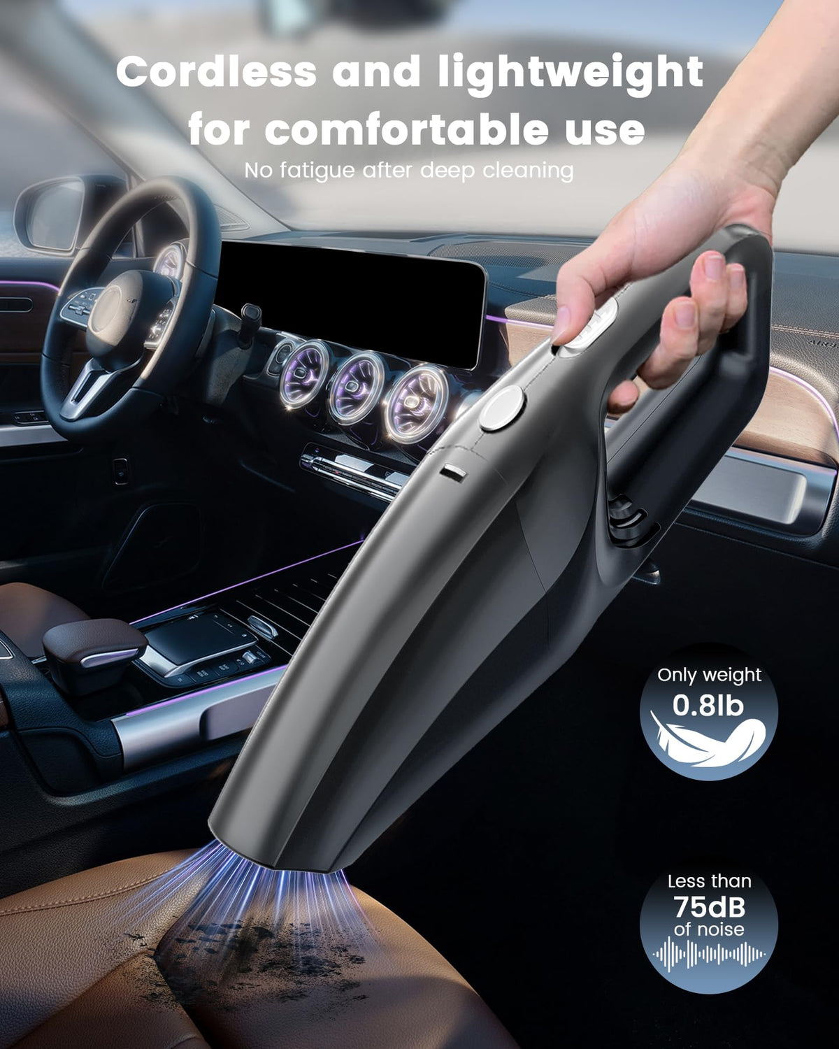 Handheld Vacuum Cordless, car Vacuum Portable Cordless