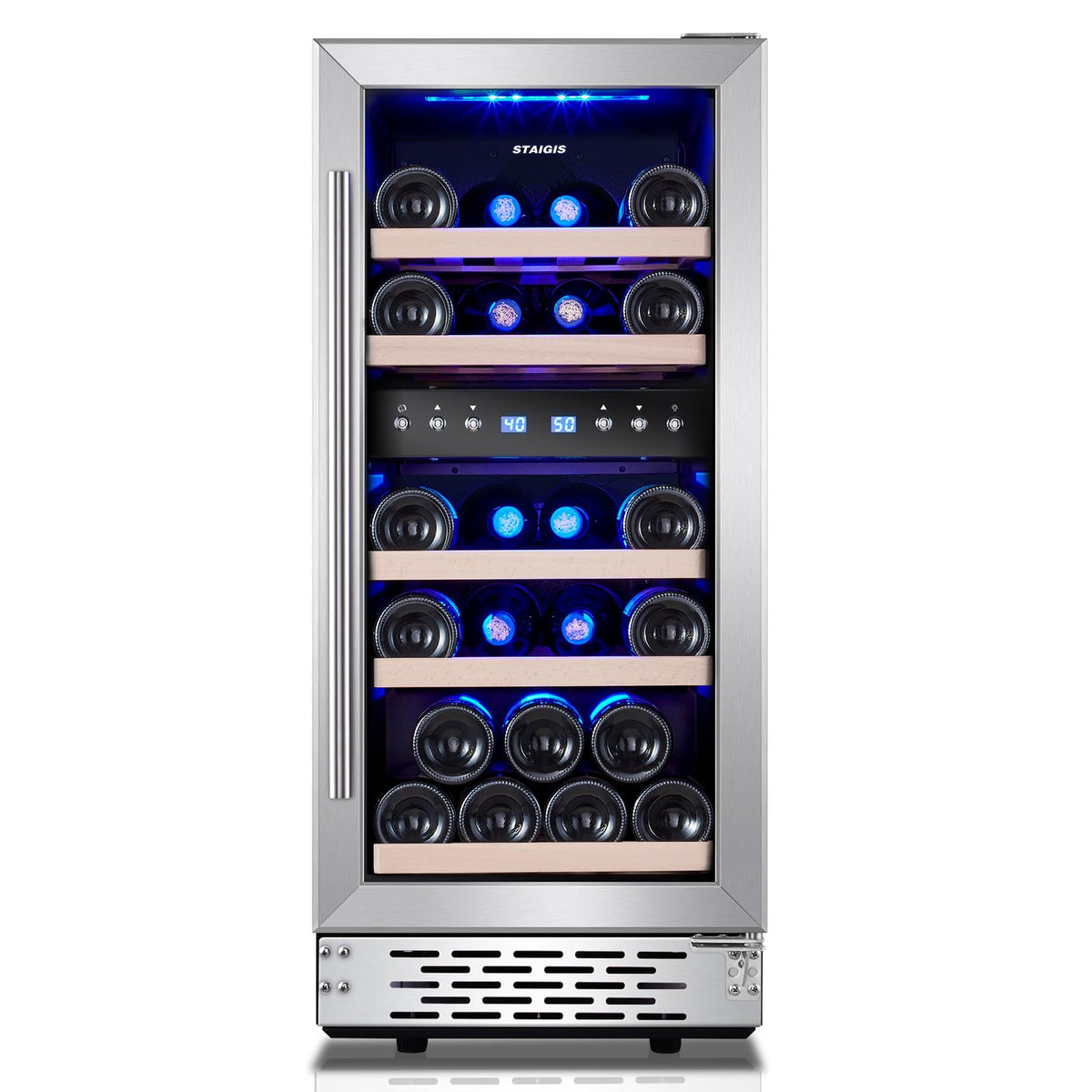 24inch Beverage Refrigerator,180 Cans Beverage Fridge Under Counter