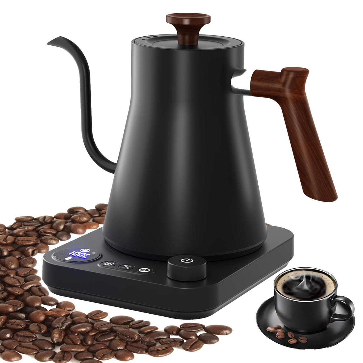 RHD 0.5L Small Portable Electric Kettle, 600W Stainless Steel Travel Kettle