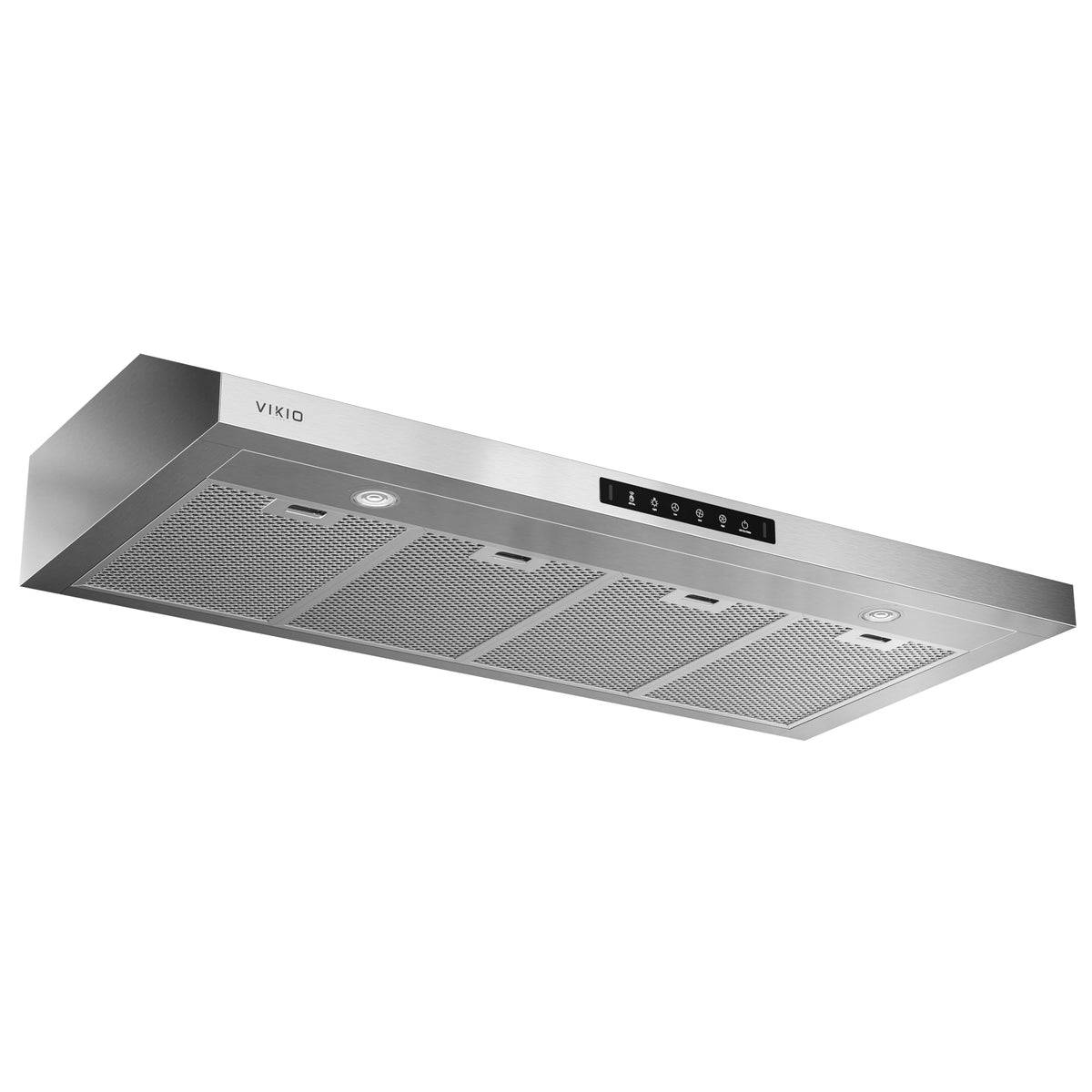 VIKIO HOME 36 Inch Under Cabinet Range Hood 900 CFM, Dual Motor Powerful Kitchen Vent Hood, Gesture & Touch Control, Ultra Quiet DC Motor, Dishwasher-Safe Filters, LED Lights, Stainless Steel