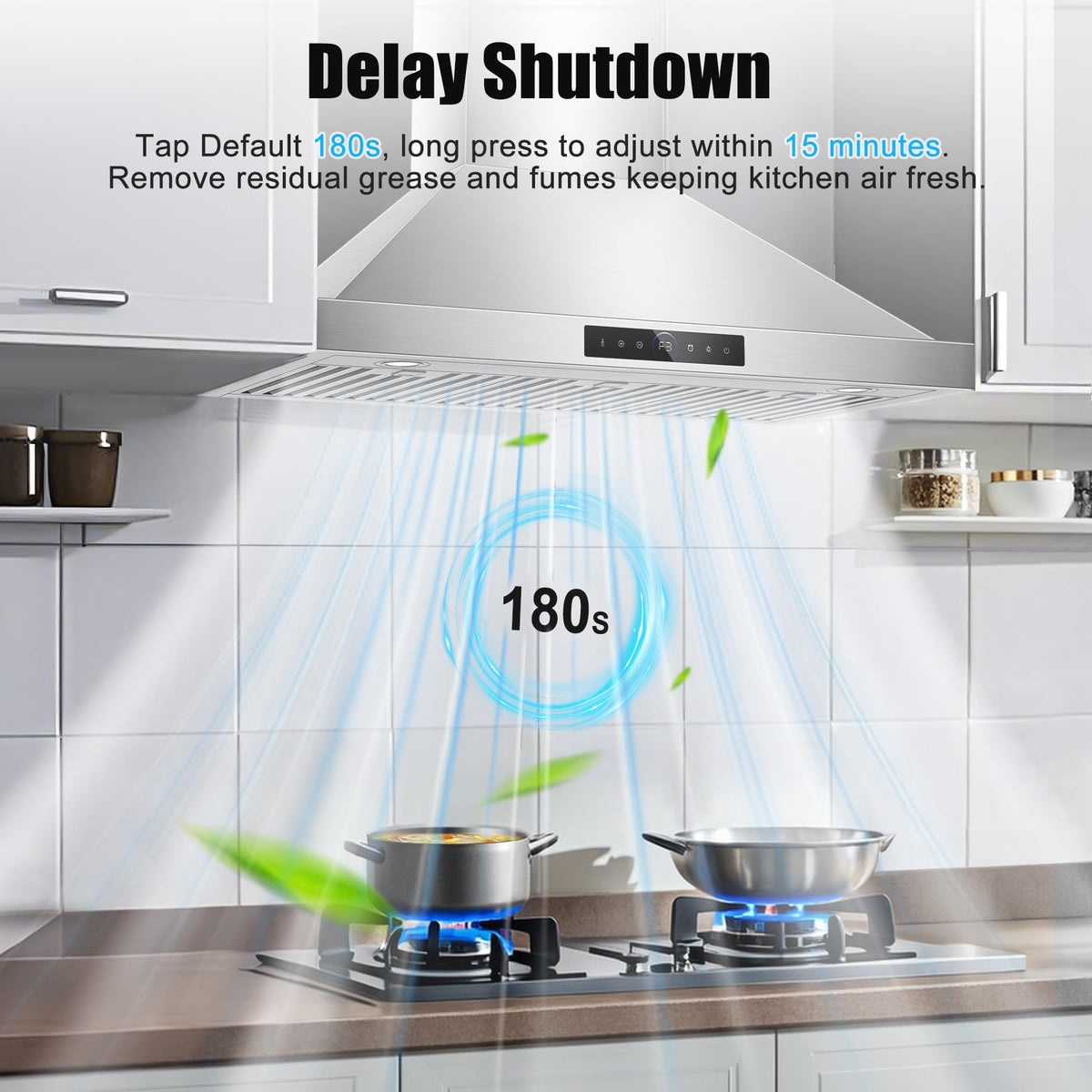 30 inch Under Cabinet Range Hood 1200 CFM Stainless Steel Vent Hoods