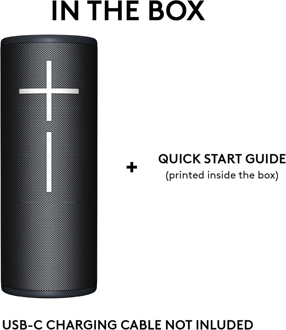 Ultimate Ears MEGABOOM 4 Waterproof Bluetooth Speaker - Black