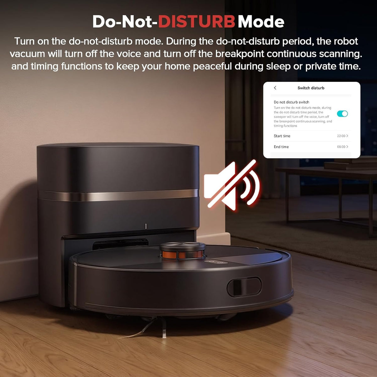 Robot Vacuum and Mop Combo, 12,000 Pa Strong Suction, dToF Laser Navigation with 5 Maps, 90 Days Self-Empty, App Control, Anti-Tangle Brush, for Pet Hair Carpet & Hard Floor