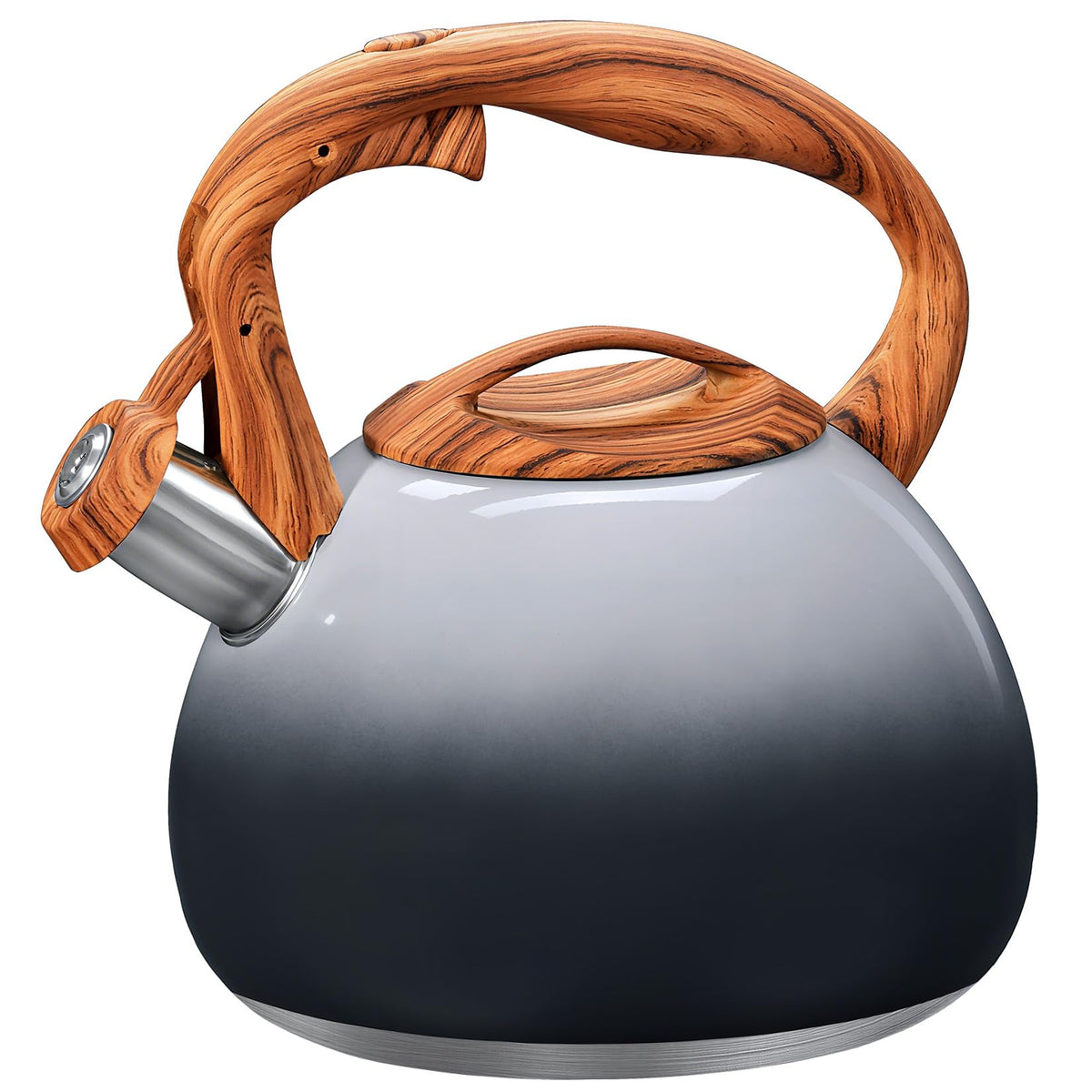 GGC Whistling Tea Kettle for Stove Top, 3.2QT/3L Stainless Steel Tea Kettle