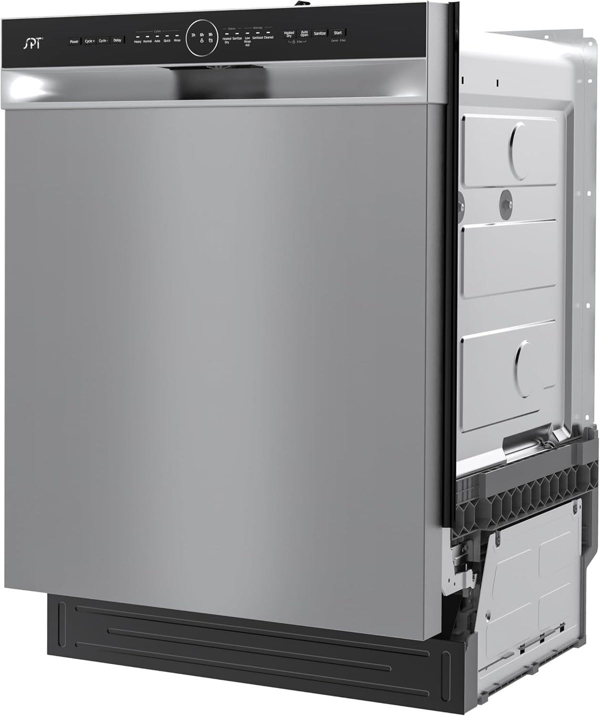 SD-6505SS: 24″ Built-In Stainless Steel Tall Tub Dishwasher w/Smart Wash System, Heated Drying & ENERGY STAR – Stainless Steel