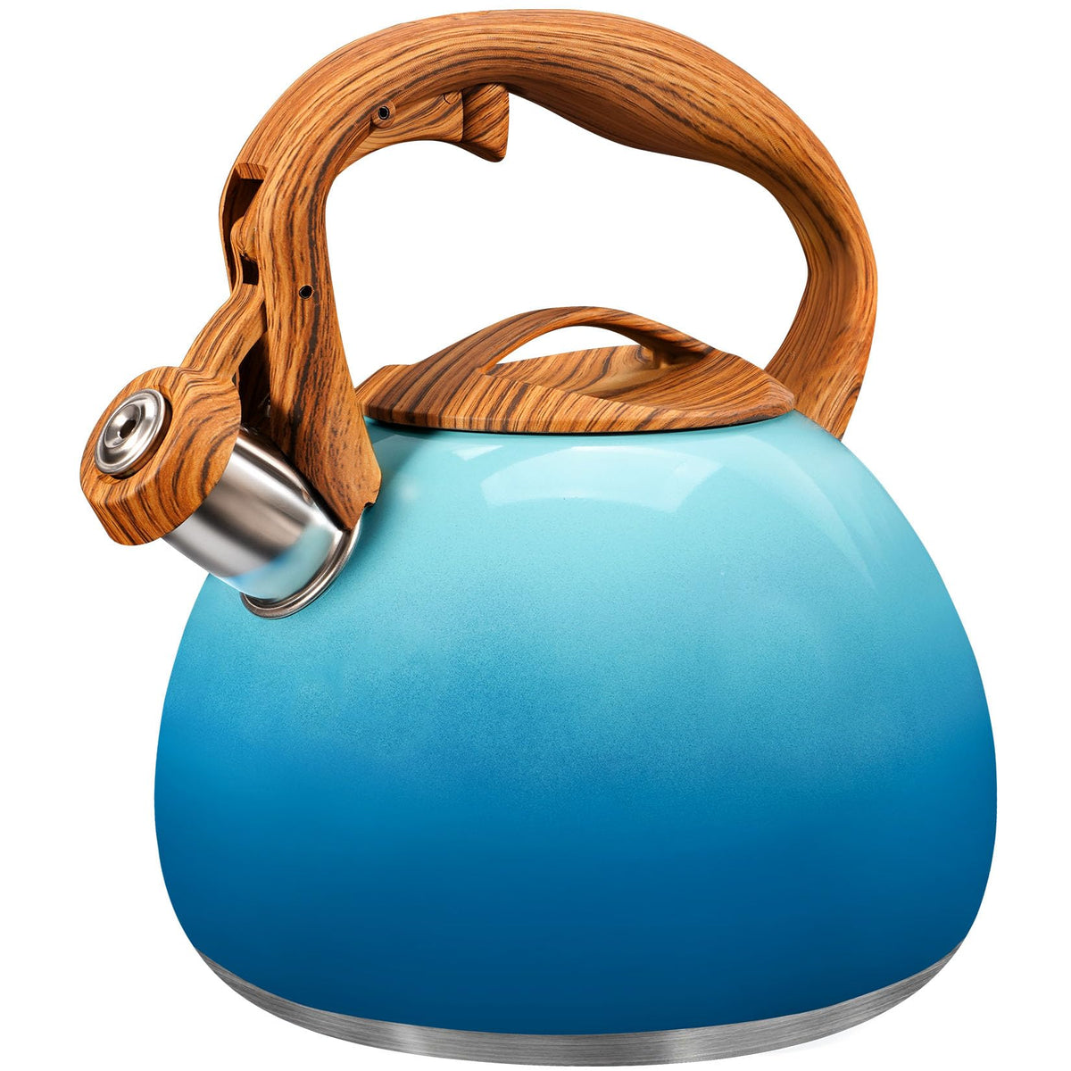 GGC Whistling Tea Kettle for Stove Top, 3.2QT/3L Stainless Steel Tea Kettle