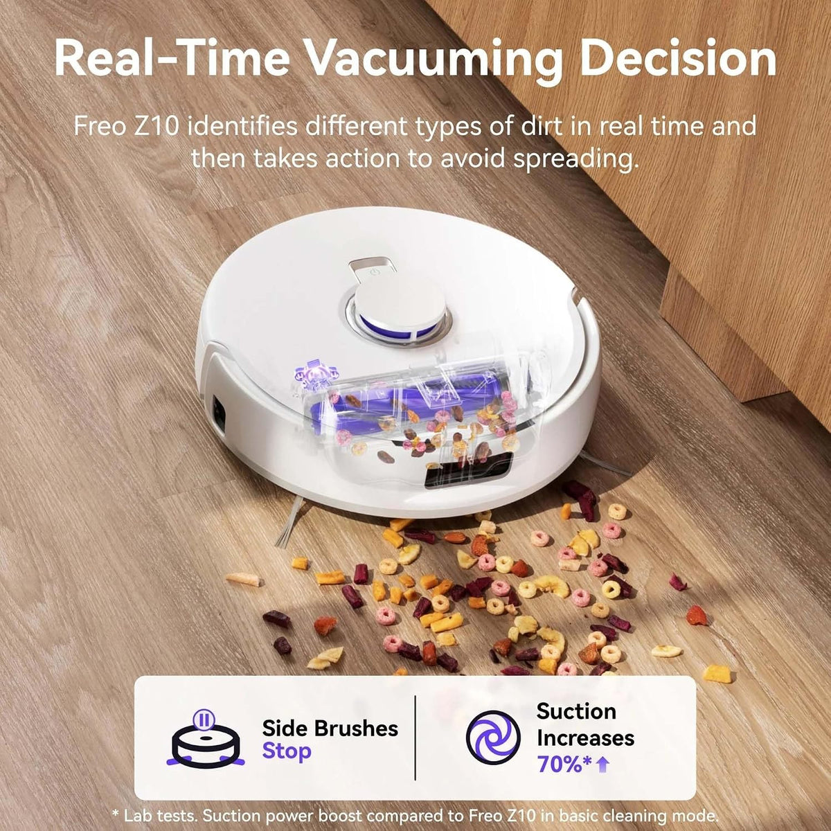 NARWAL Freo Z10 Robot Vacuum and Mop Combo, 15000Pa, Self Emptying (Renewed)