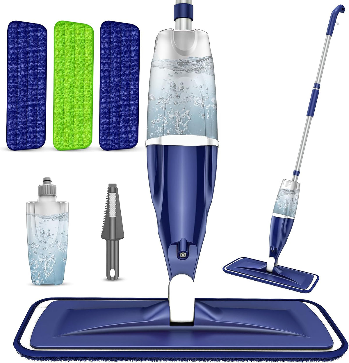 Microfiber Spray Mops for Floors Cleaning: Wet Dry Mop Hardwood Floor Mops