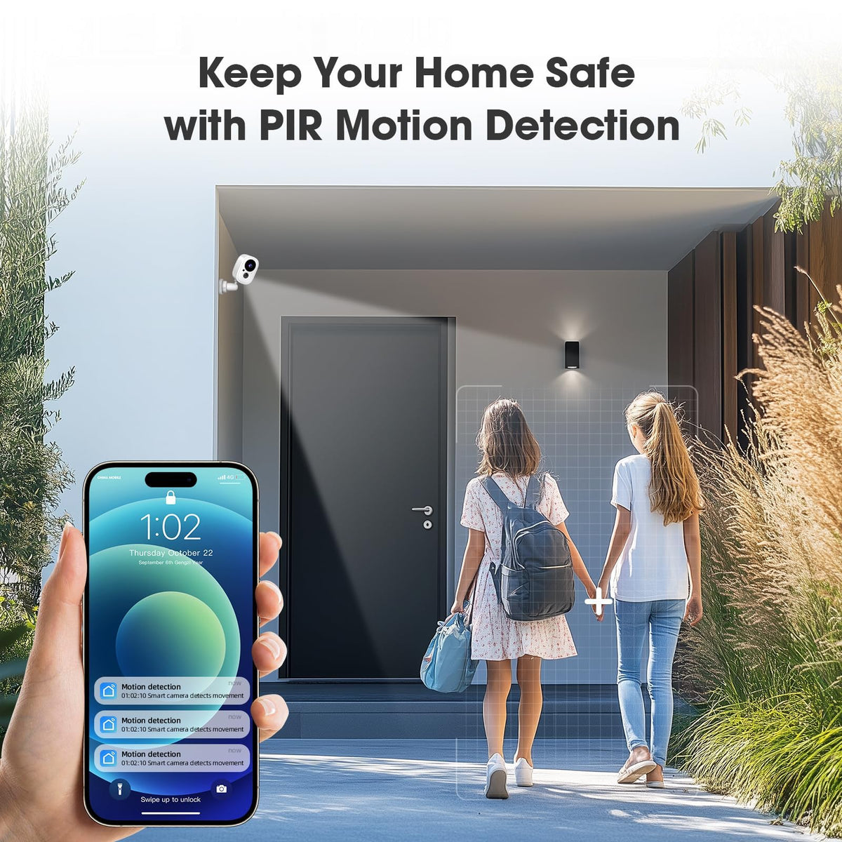 LWOHSI A103F Home Security Alarm System with 2MP Security Camera