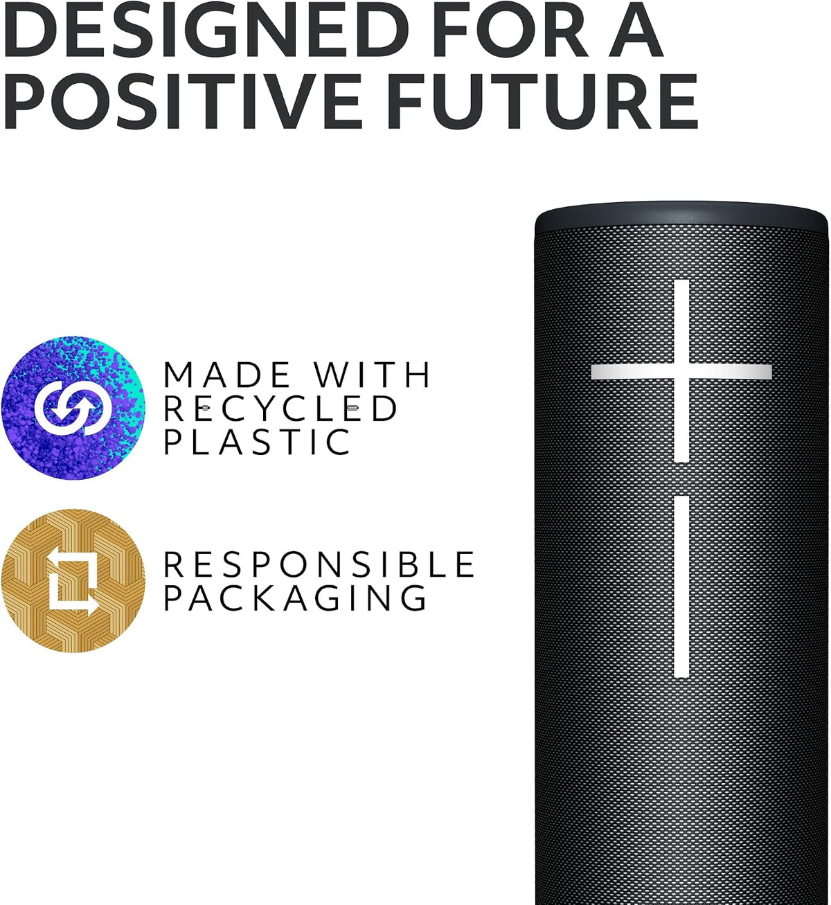 Ultimate Ears Boom 4 Portable Bluetooth Speaker, Waterproof - Black