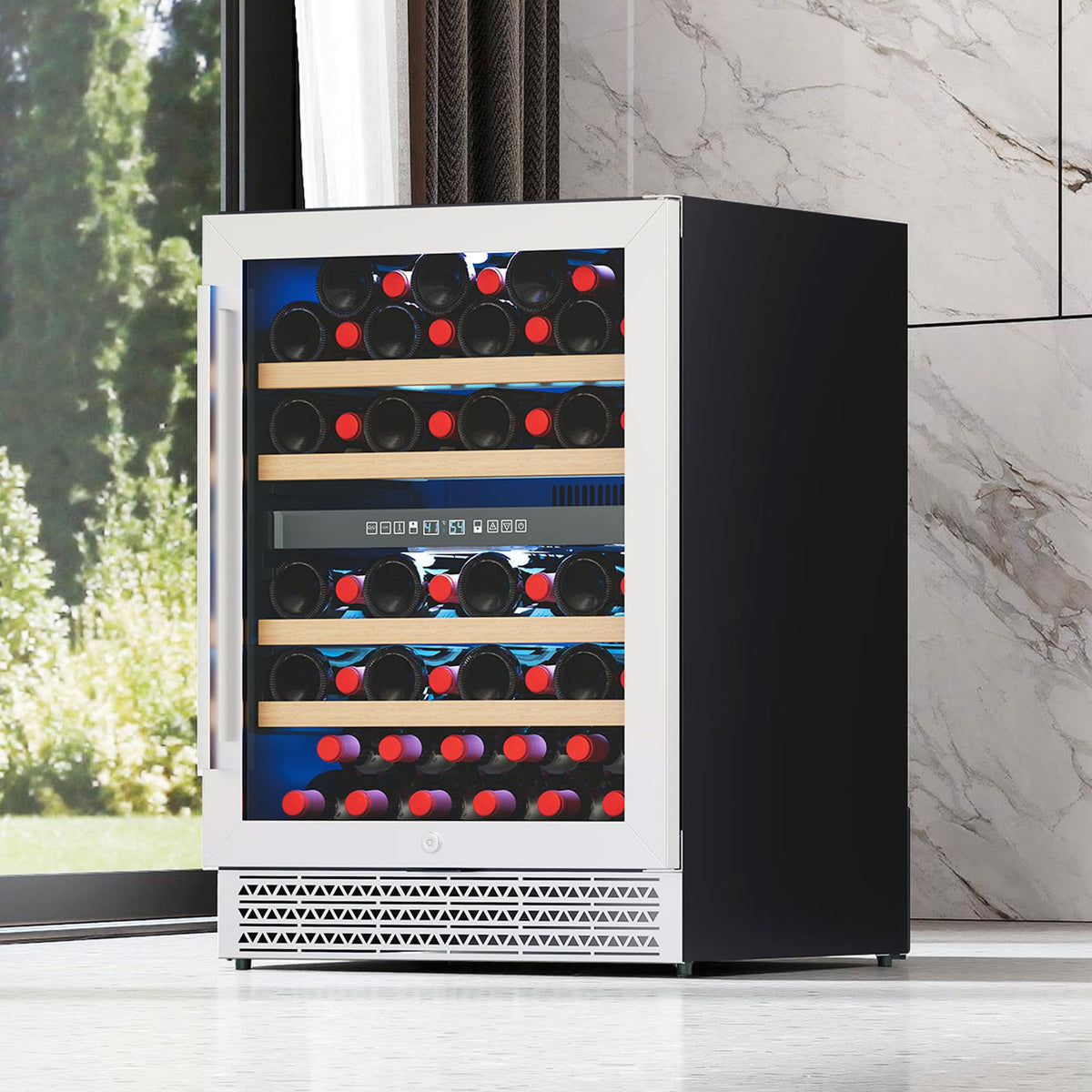 Albott 24 Inch Outdoor Beverage Fridge, 5.0 Cu.Ft Beverage Refrigerator