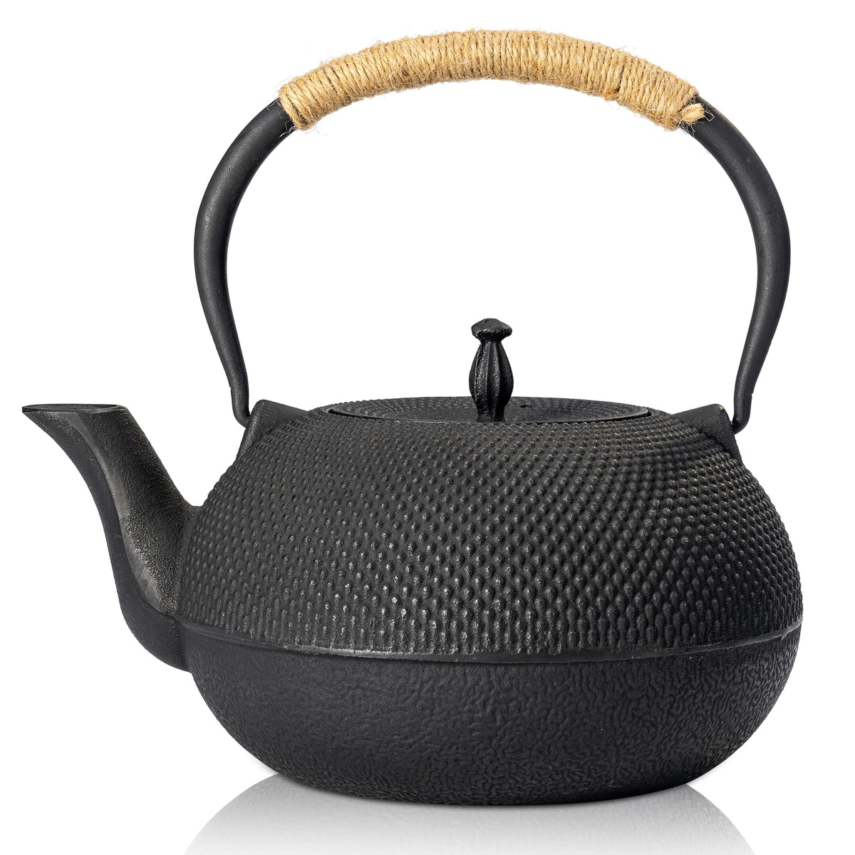 Japanese Tetsubin Tea Kettle Cast Iron Teapot with Stainless Steel Infuser 30 oz/900 ml