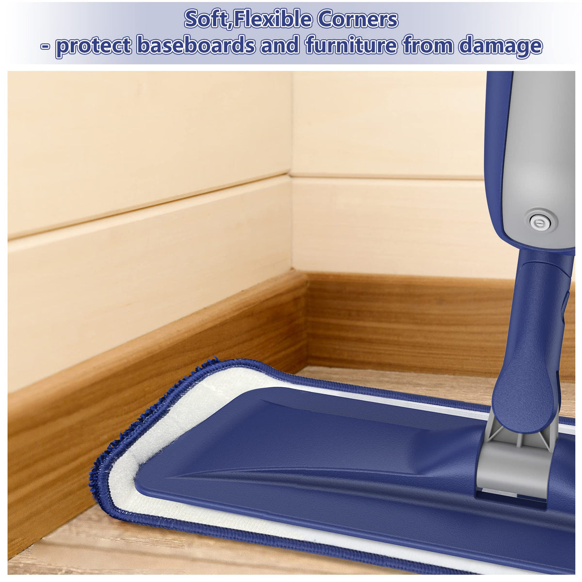 Spray Wet Mops for Floor Cleaning: Hardwood Floor Mop Refillable Dust Mop
