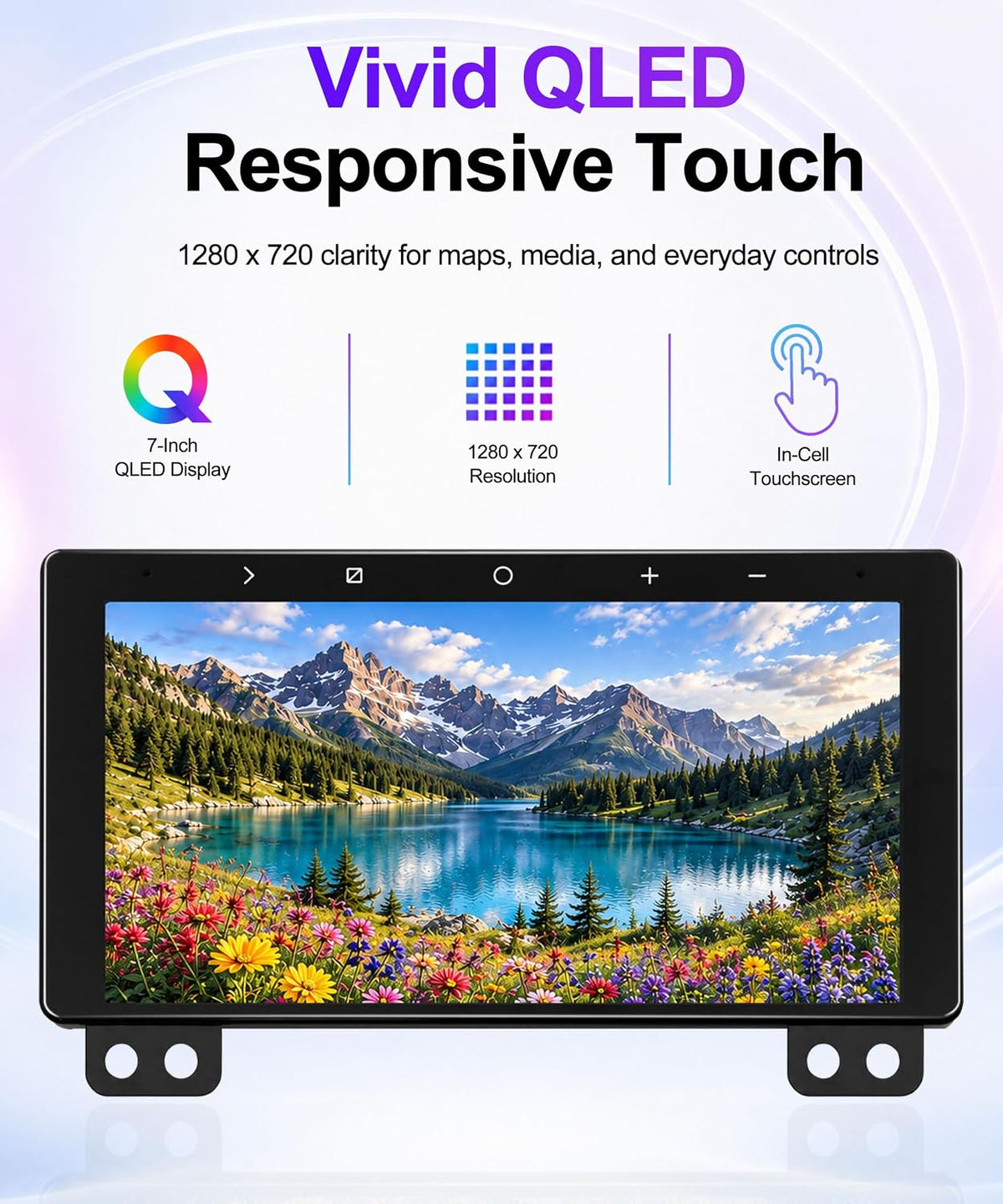 4+64GB Car Stereo for Ford Mustang 2001-2004 with CarPlay
