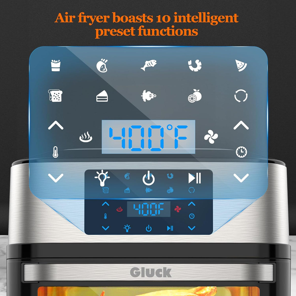 Air Fryer Oven Large 20 QT, Multifunctional 10-in-1 Airfryer Toaster Combo
