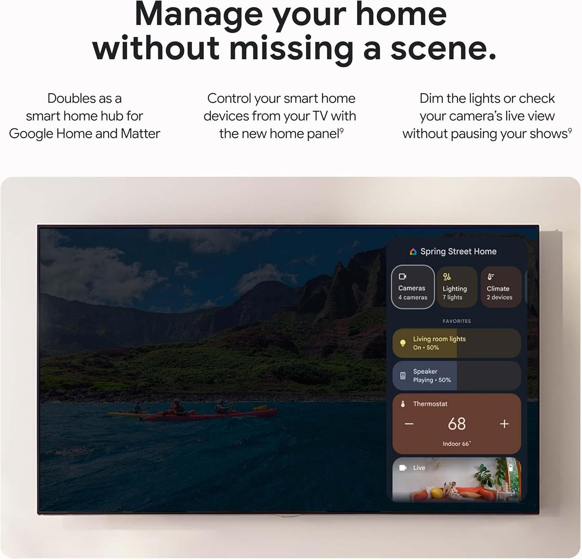 Google Streamer 4K – Fast Streaming Entertainment with Voice Search Remote, Watch Movies, Shows, Live Channels and Netflix in HDR, Smart Home Control, 32 GB Storage, Porcelain