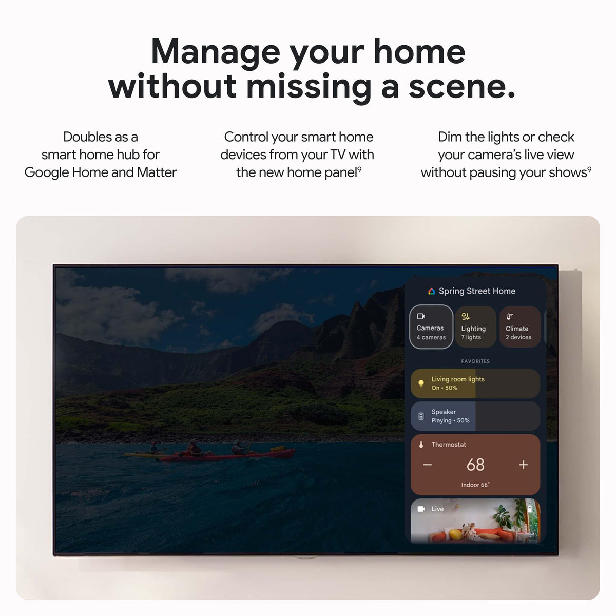 Google Streamer 4K – Fast Streaming Entertainment with Voice Search Remote, Watch Movies, Shows, Live Channels and Netflix in HDR, Smart Home Control, 32 GB Storage, Porcelain