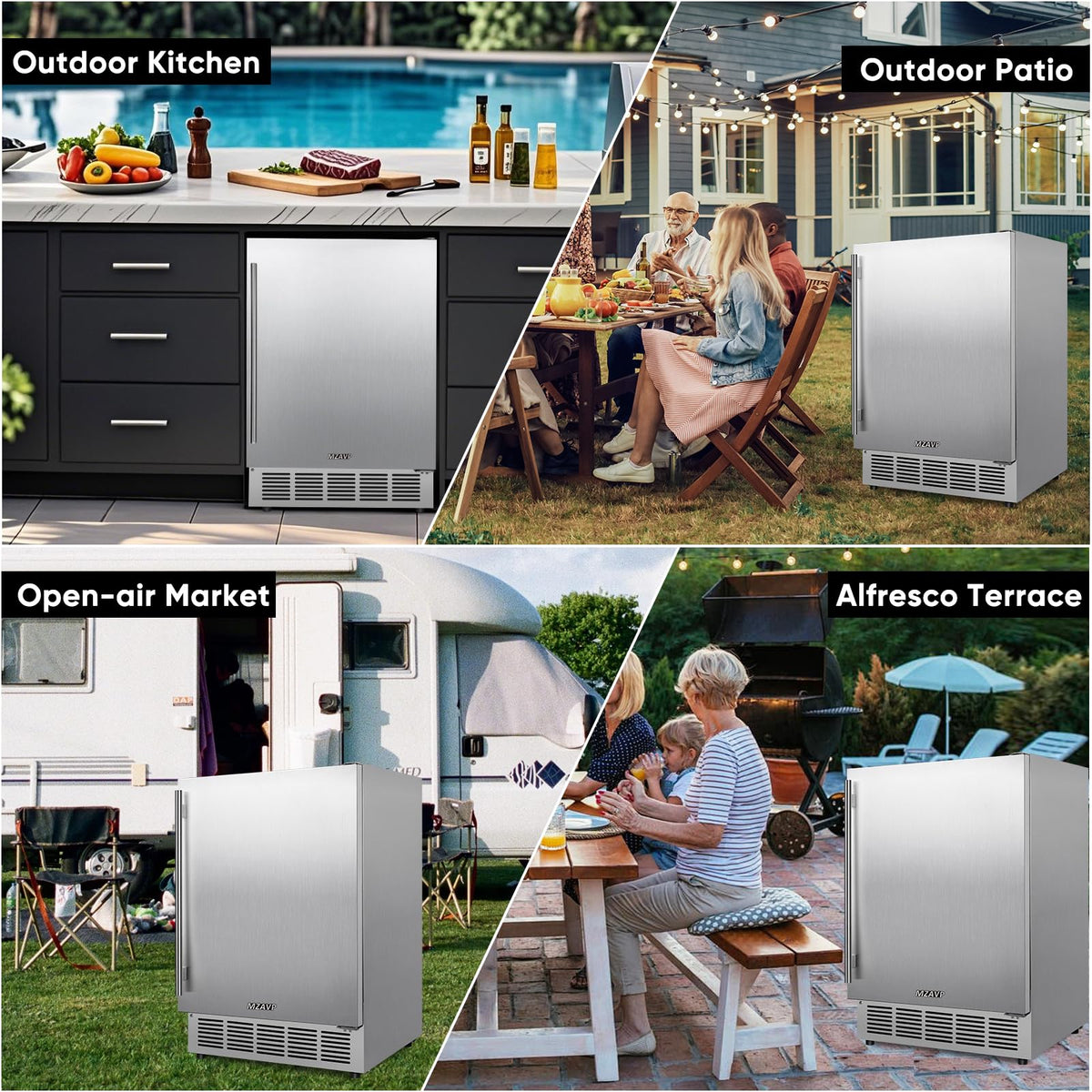 Beverage Refrigerator Cooler, 120 Can Mini Beverage Fridge with Reversible Glass Door for Soda Beer, 3 Cu.Ft Drink Fridge with Digital Temperature Control & Adjustable Shelves - Silver