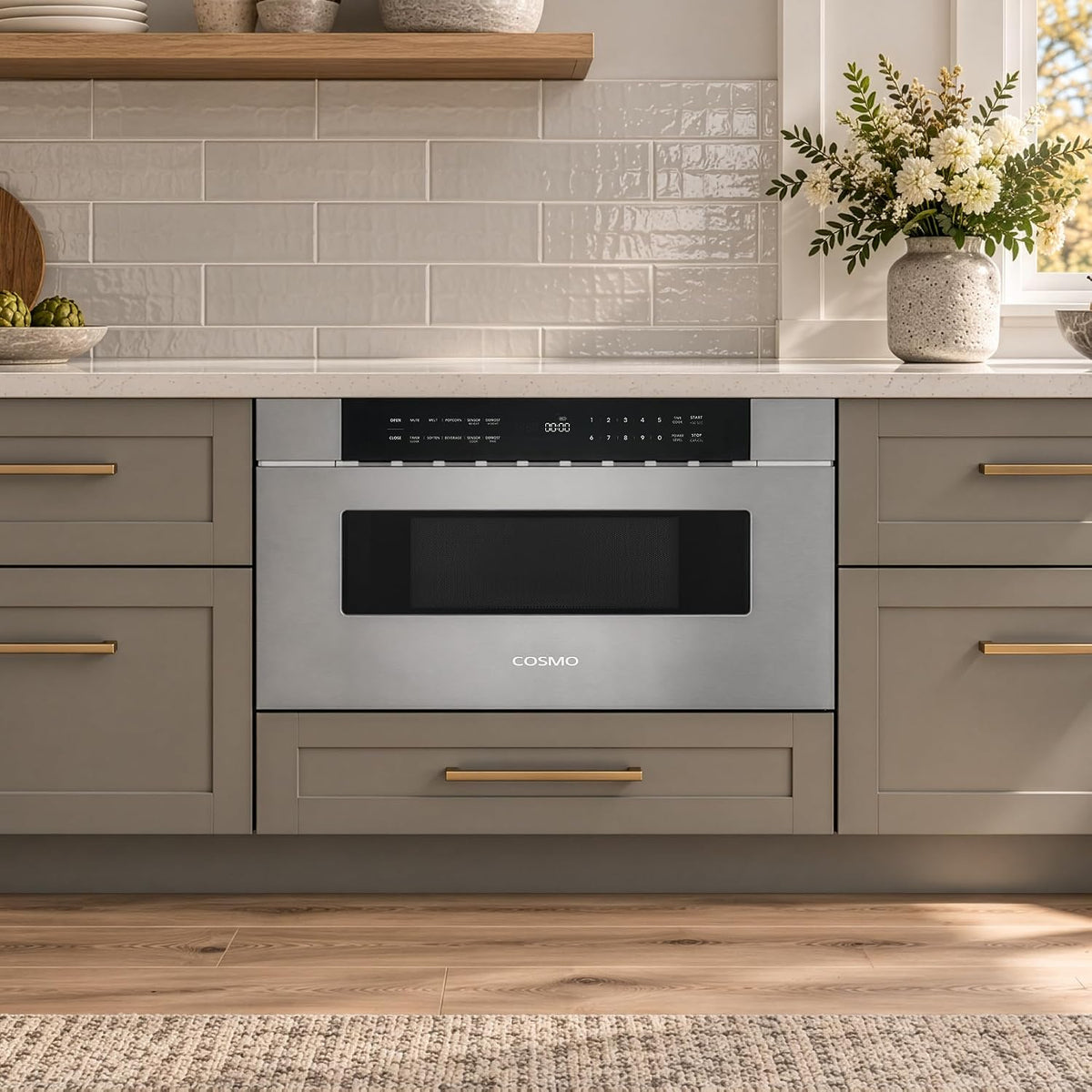 30 in. Haven Coll 1.2 cu. ft. Built-in Microwave Drawer, Stainless Steel